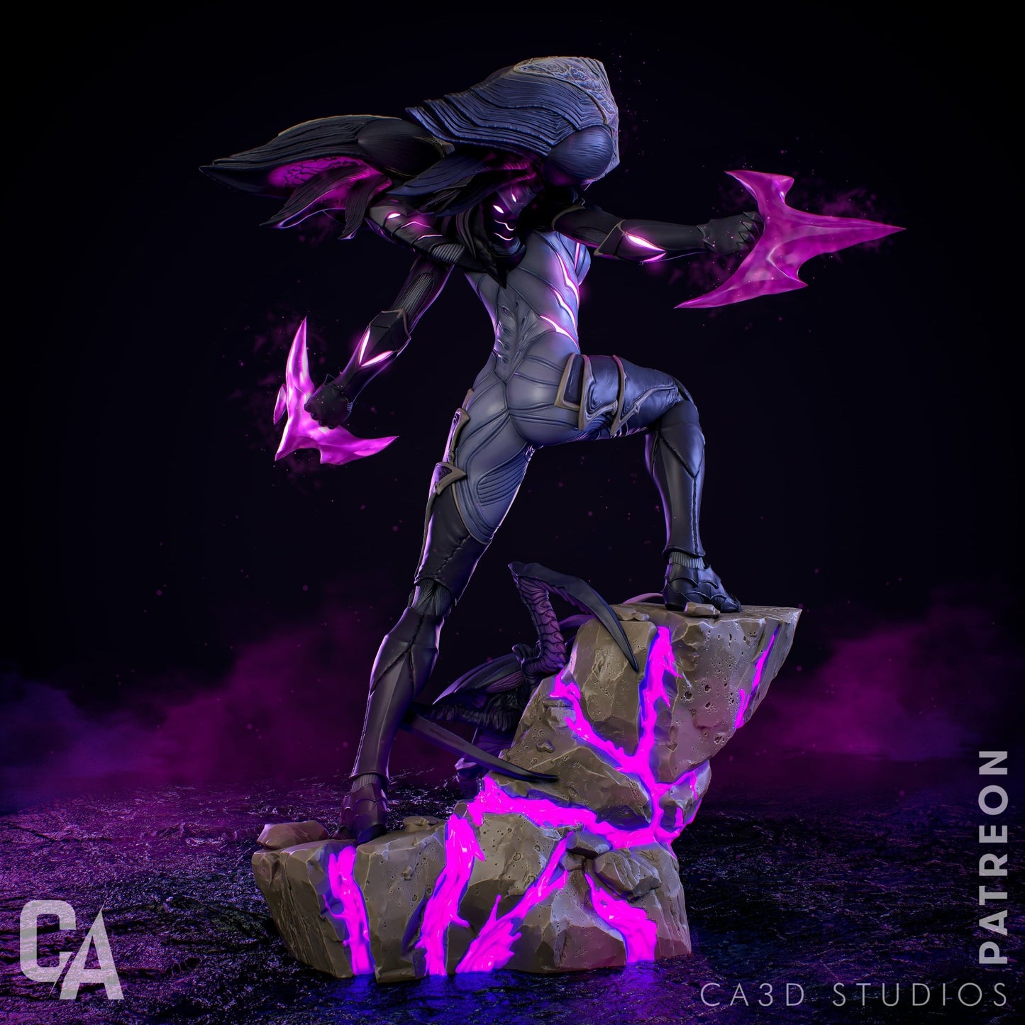 Kai'sa - CA 3D Studios - Dark Forge Arts