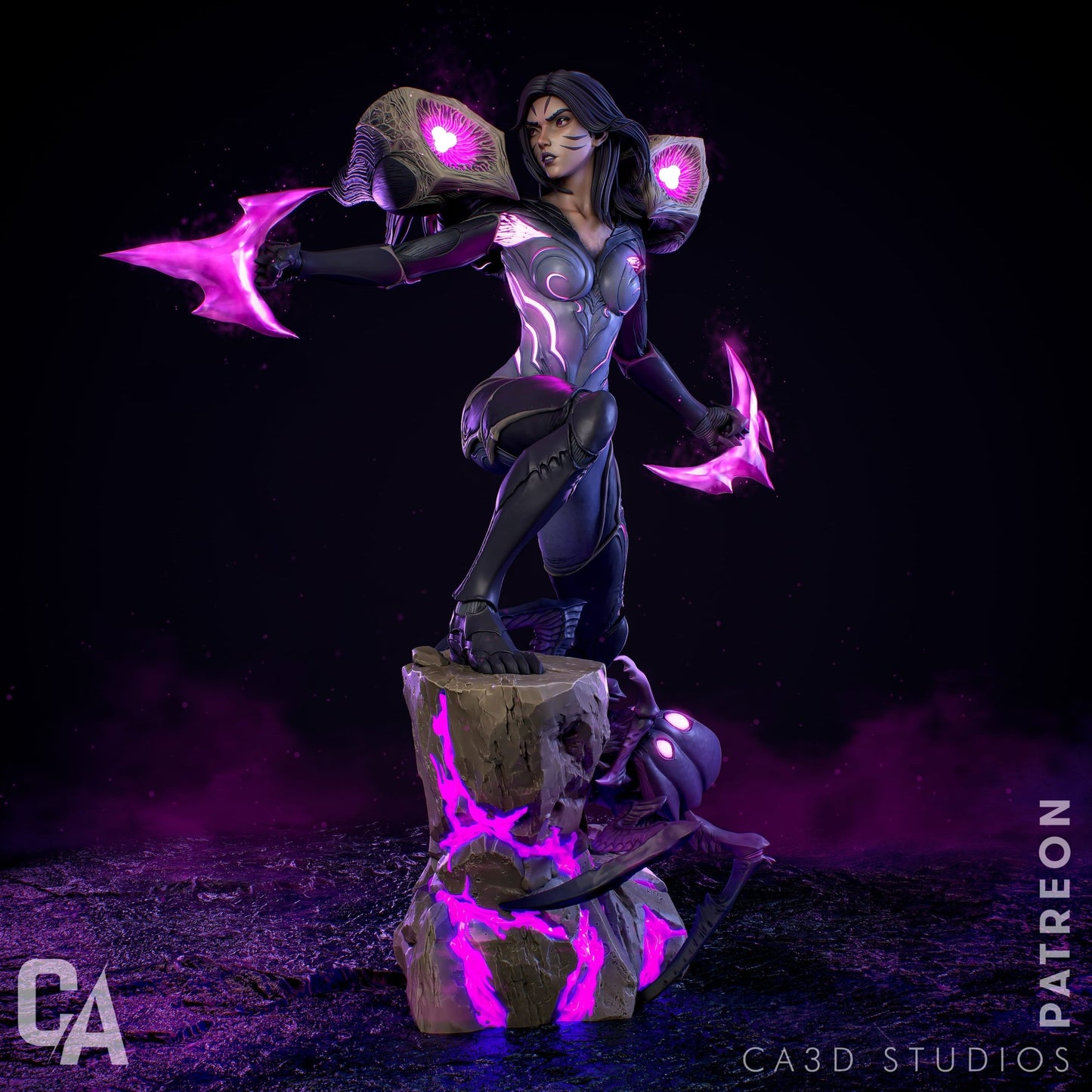 Kai'sa - CA 3D Studios - Dark Forge Arts