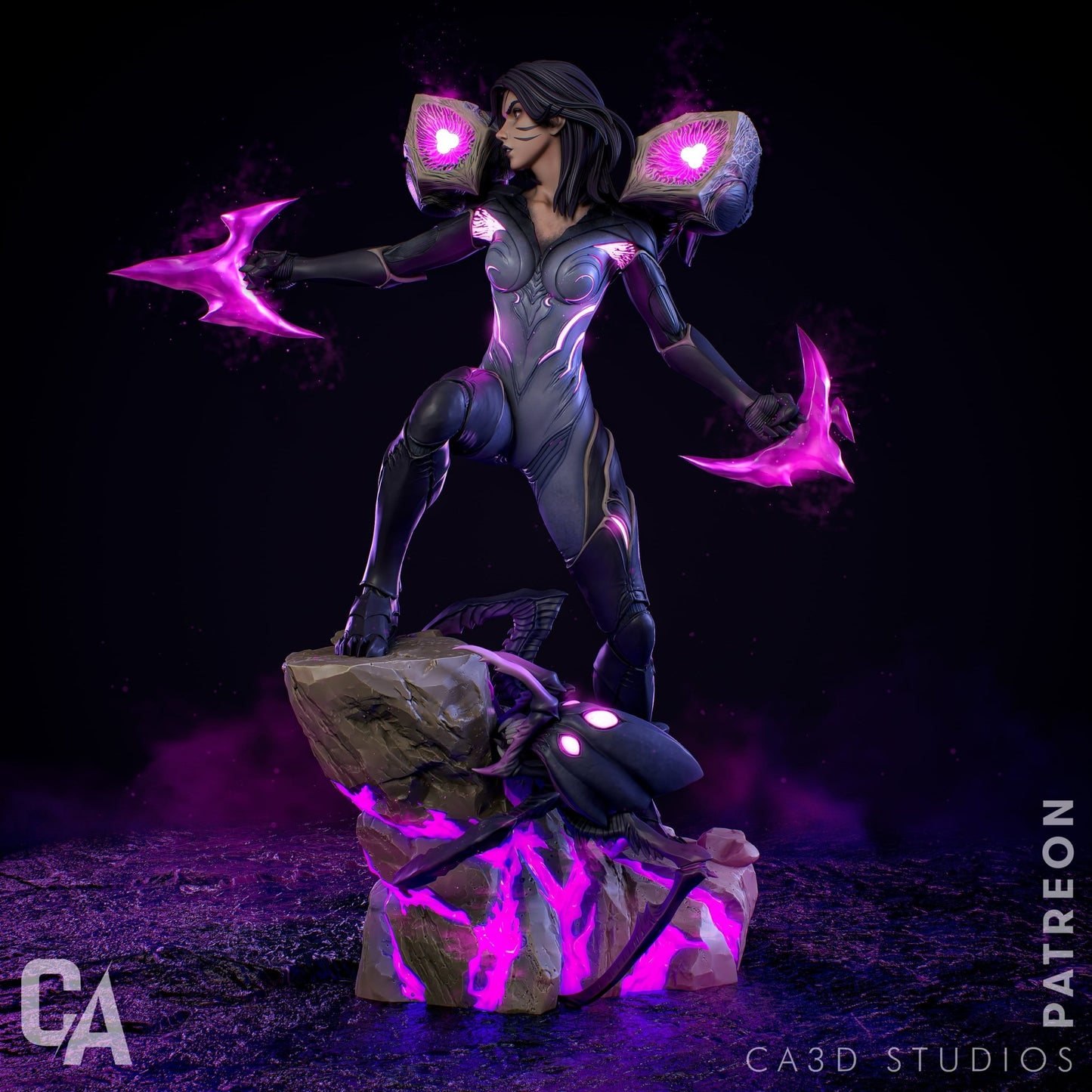 Kai'sa - CA 3D Studios - Dark Forge Arts