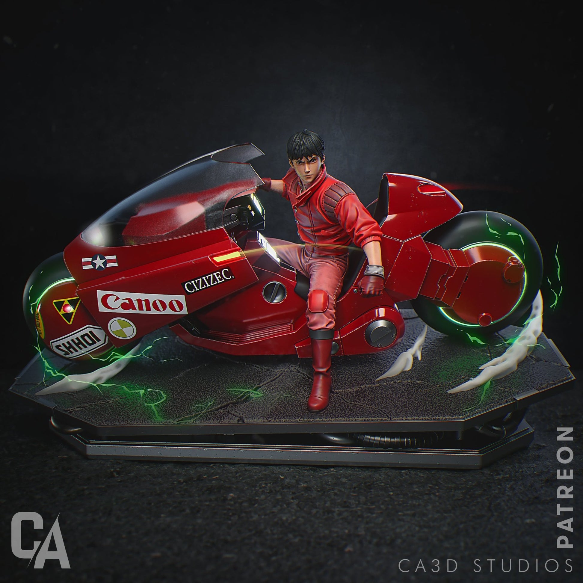 Kaneda - CA 3D Studios - Dark Forge Arts