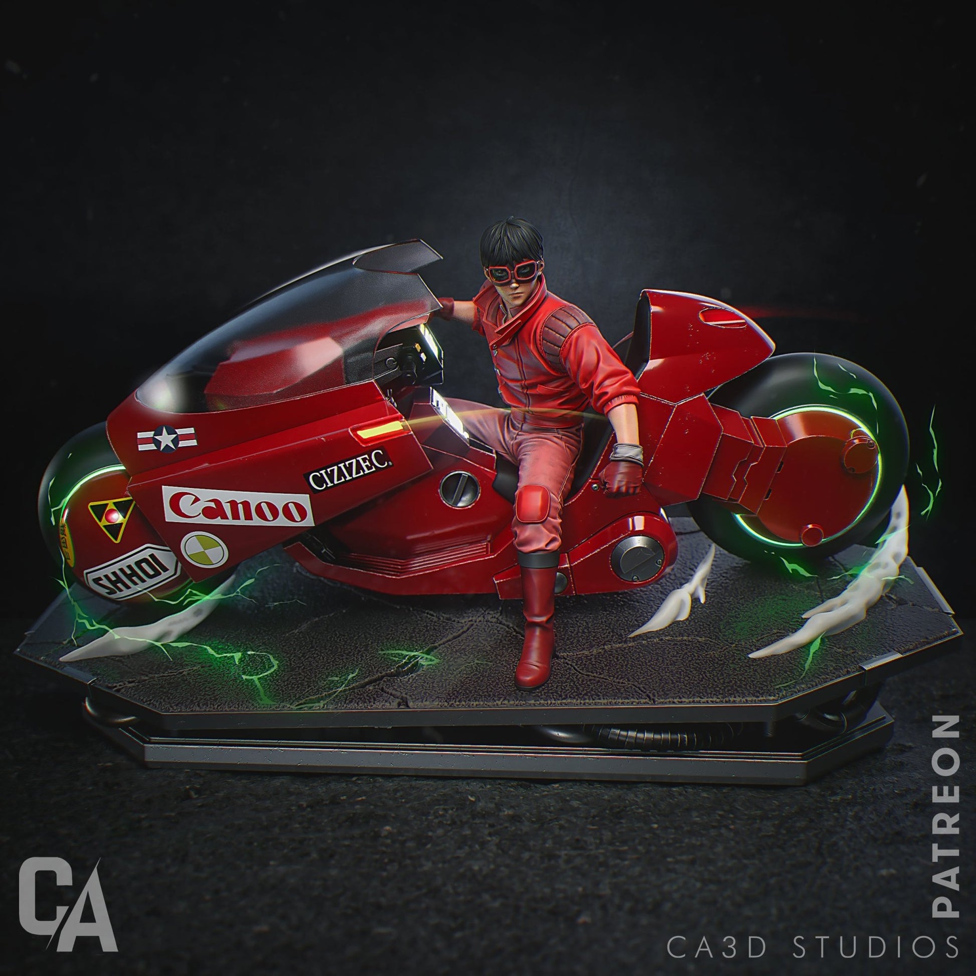 Kaneda - CA 3D Studios - Dark Forge Arts