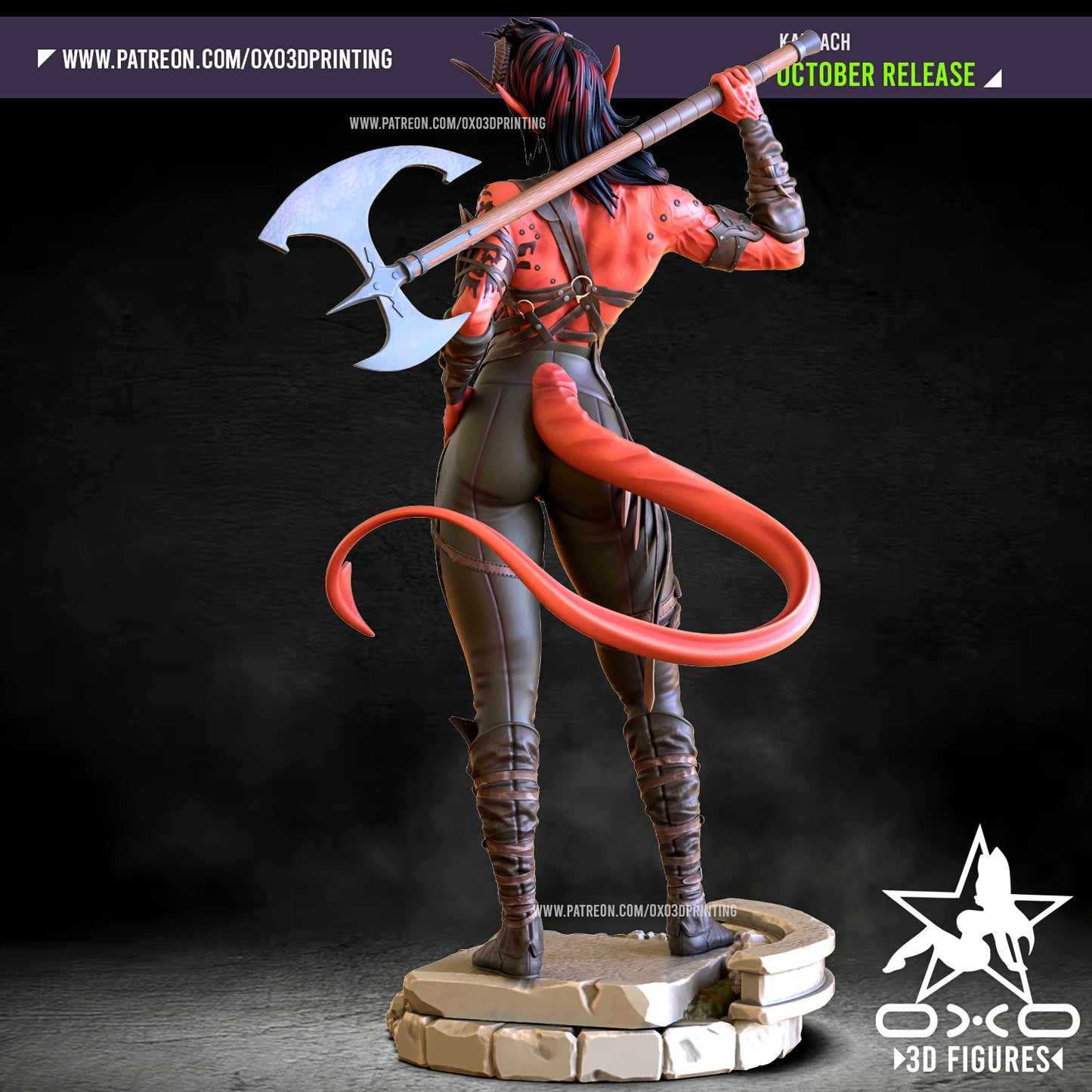 Karlach - OXO3D - Dark Forge Arts