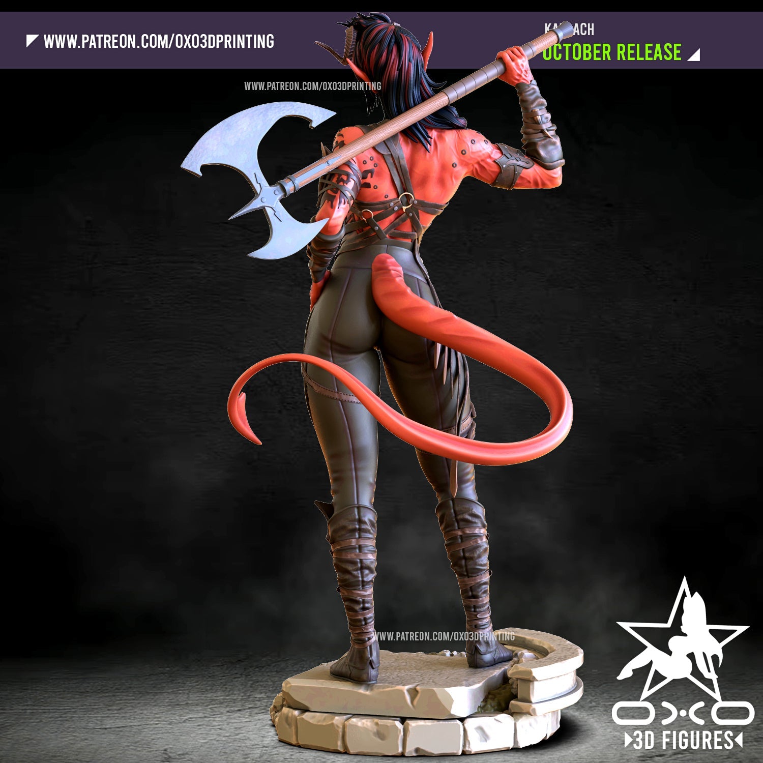 Karlach - OXO3D - Dark Forge Arts