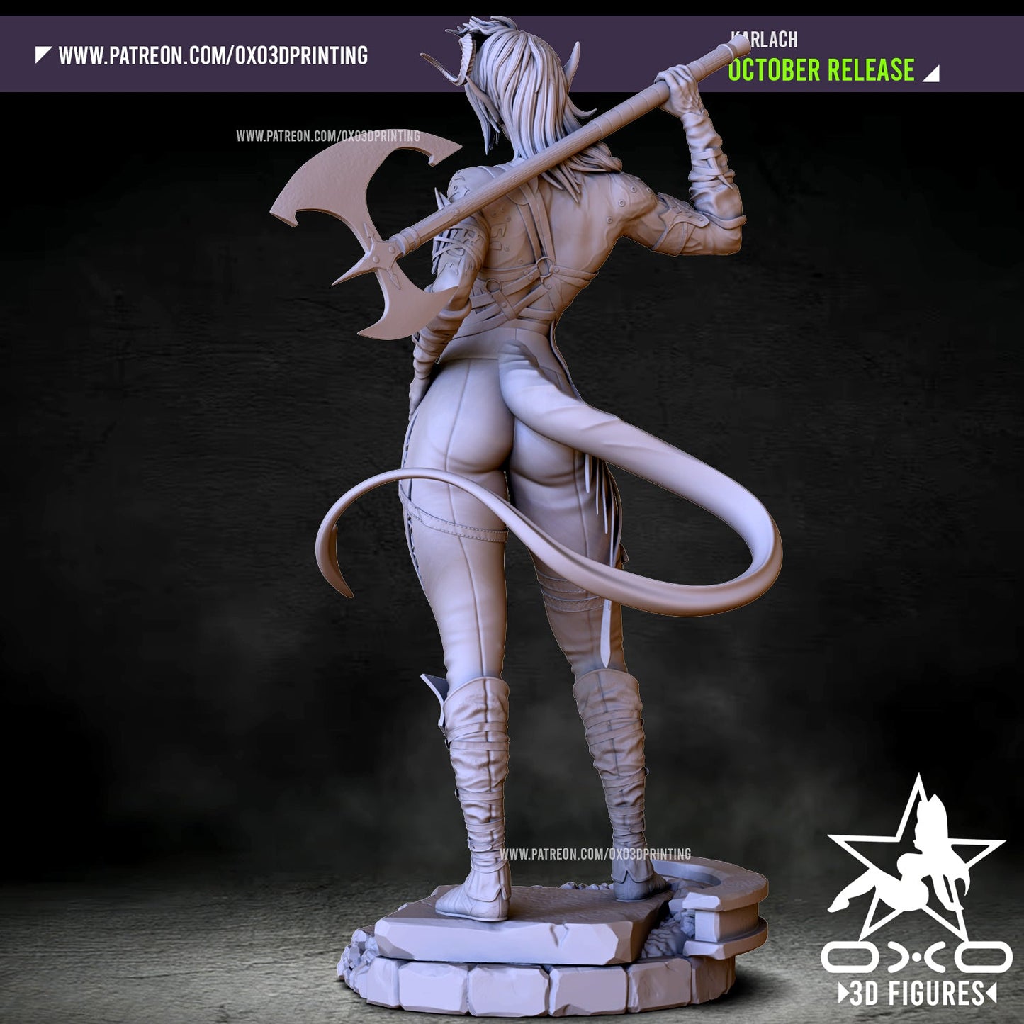 Karlach - OXO3D - Dark Forge Arts