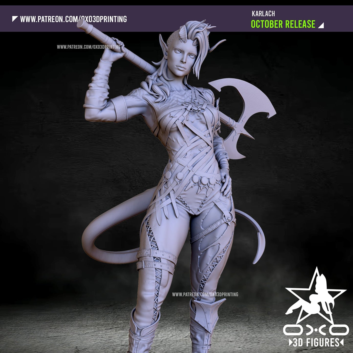 Karlach - OXO3D - Dark Forge Arts