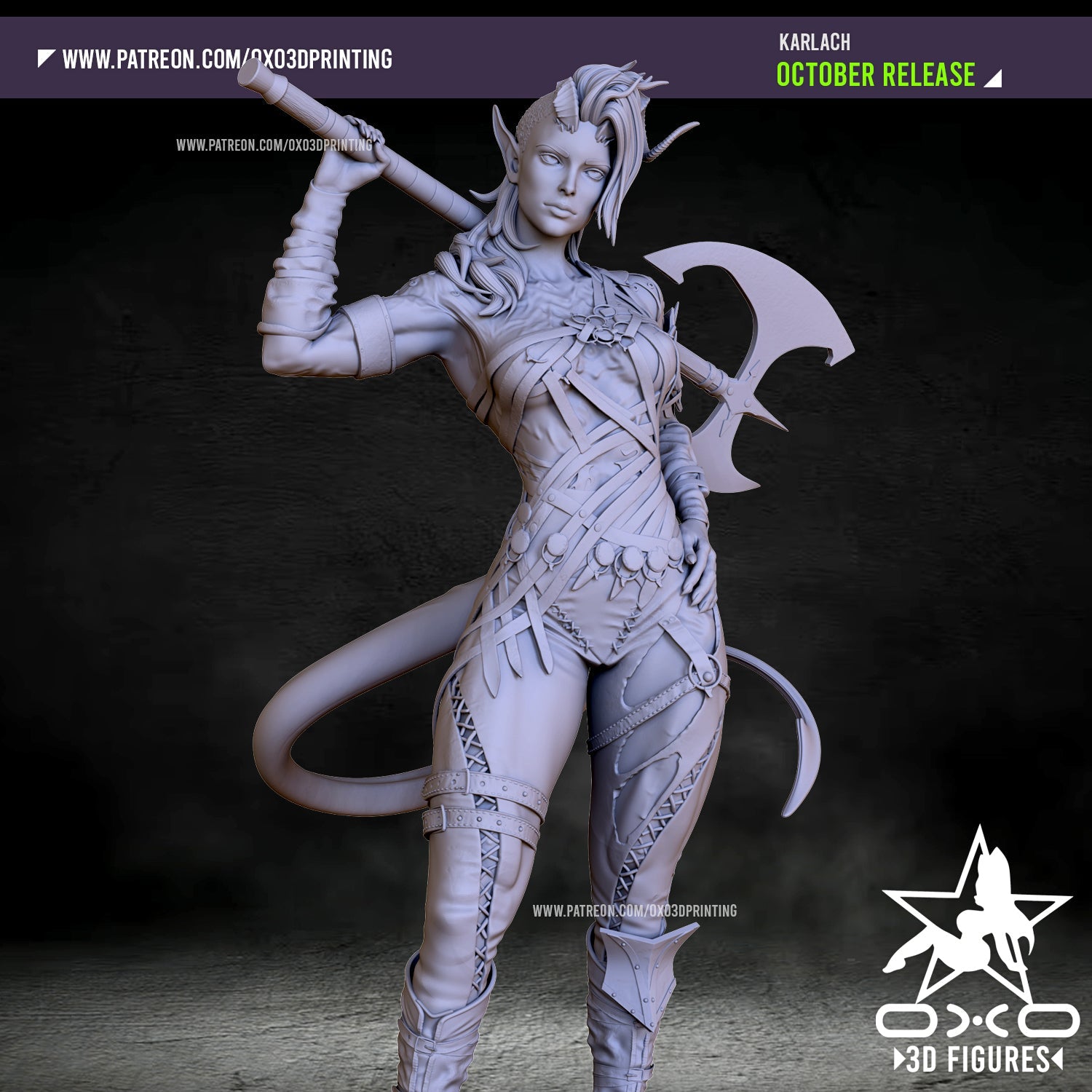 Karlach - OXO3D - Dark Forge Arts