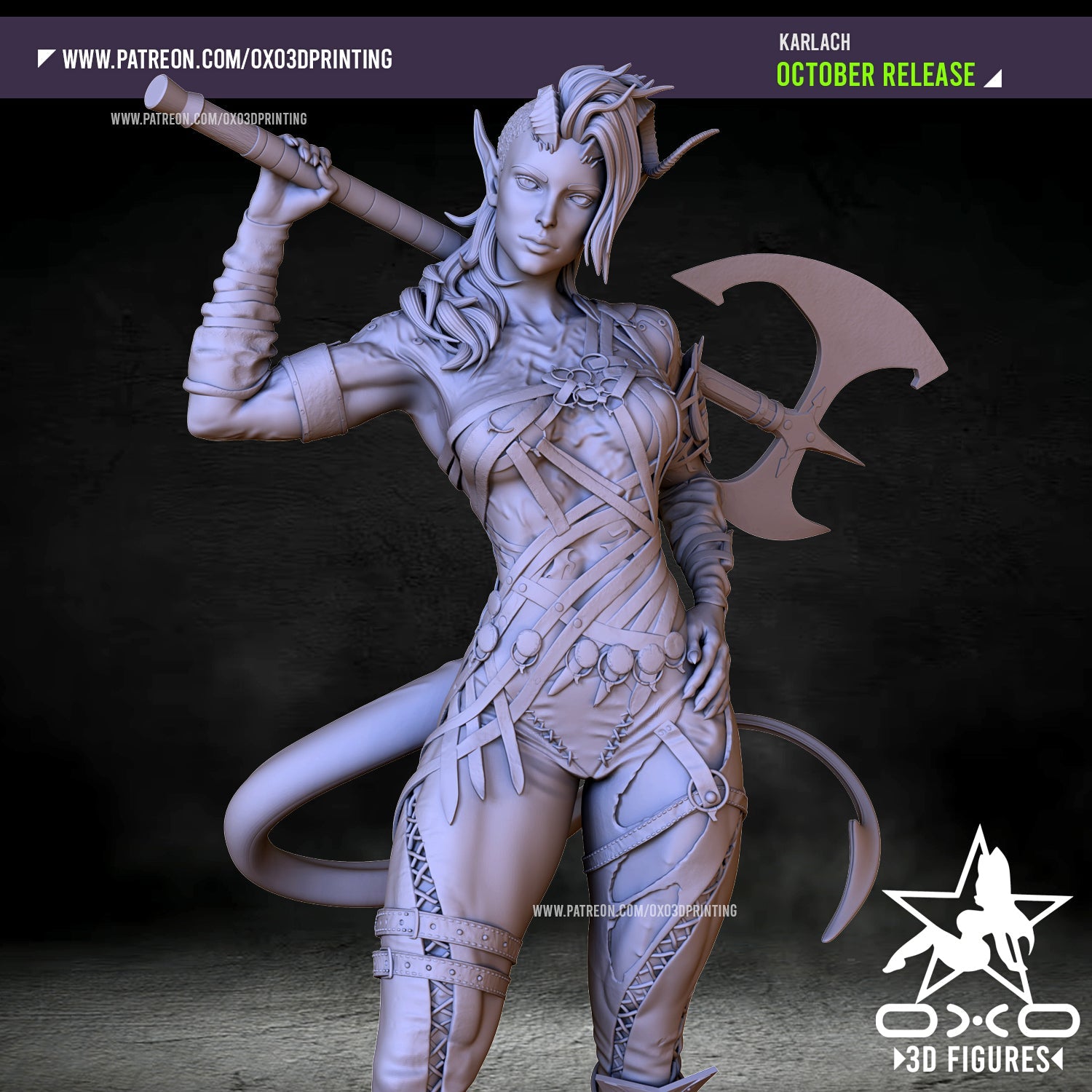 Karlach - OXO3D - Dark Forge Arts