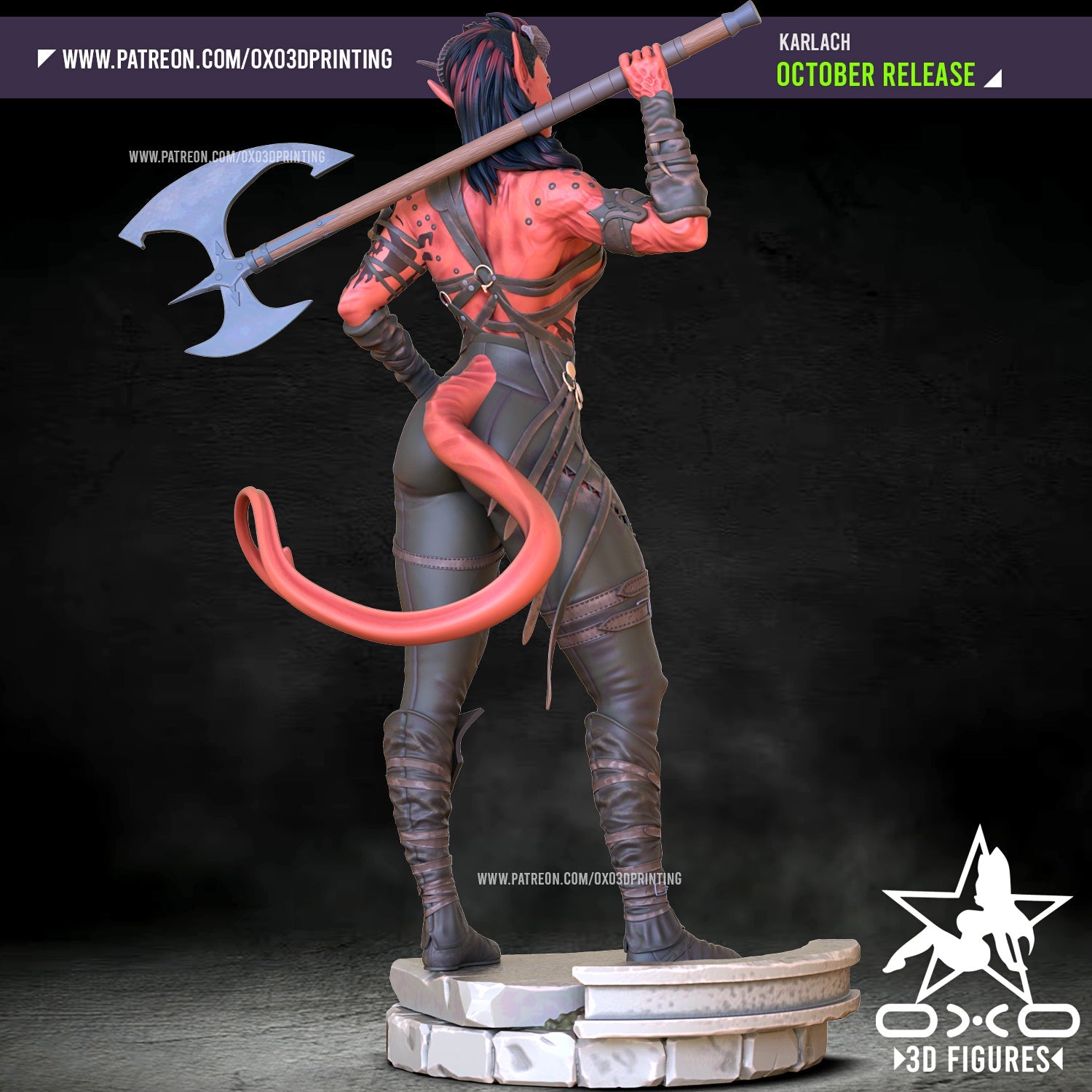 Karlach - OXO3D - Dark Forge Arts