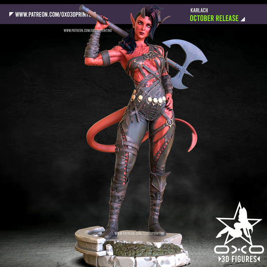 Karlach - OXO3D - Dark Forge Arts