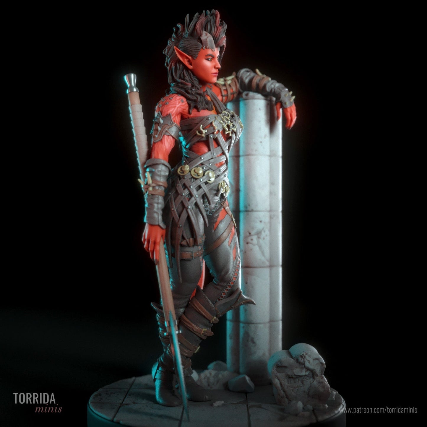 Karlach - Torrida Minis - Dark Forge Arts