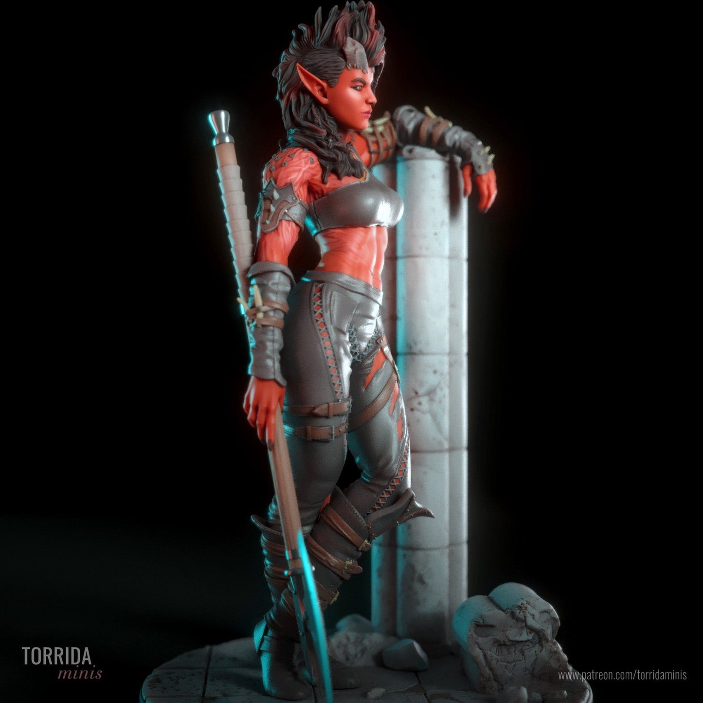 Karlach - Torrida Minis - Dark Forge Arts