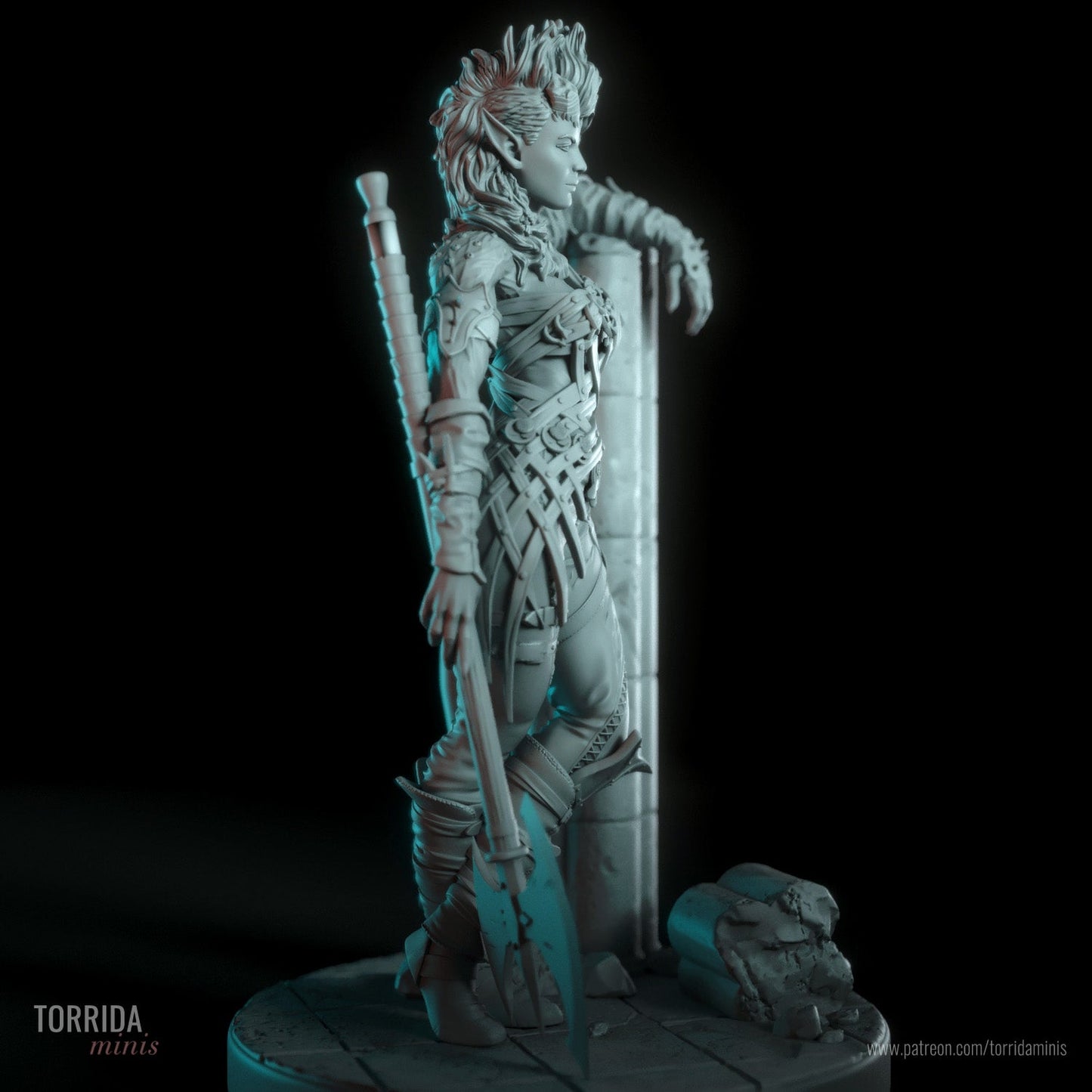 Karlach - Torrida Minis - Dark Forge Arts