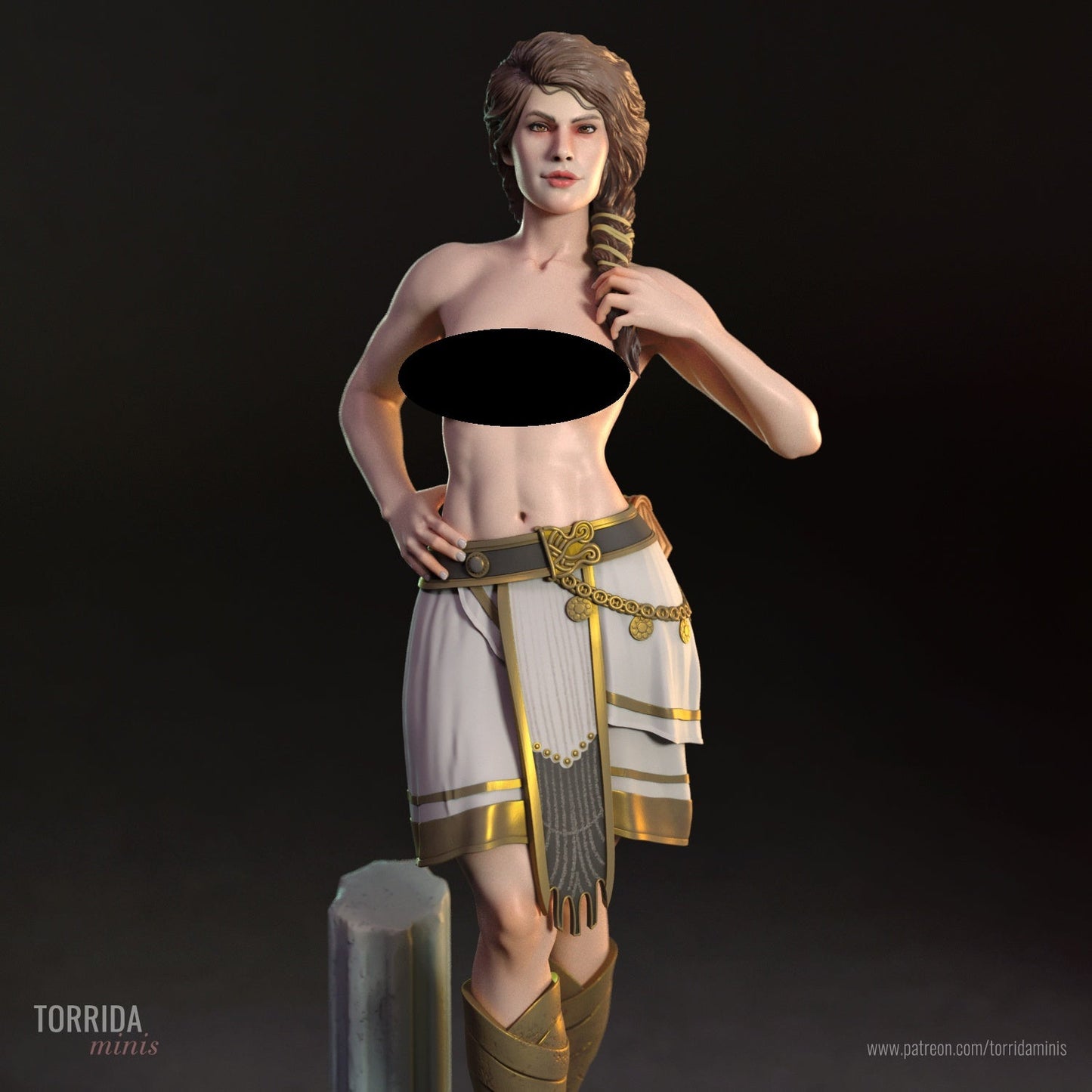 Kassandra - Torrida Minis - Dark Forge Arts