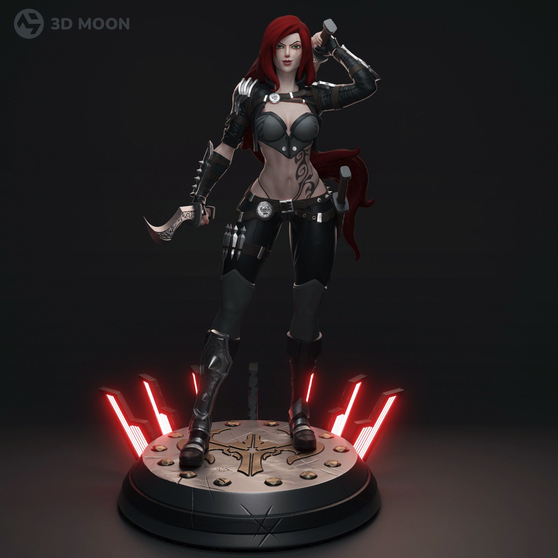 Katarina - 3DMoonn - Dark Forge Arts