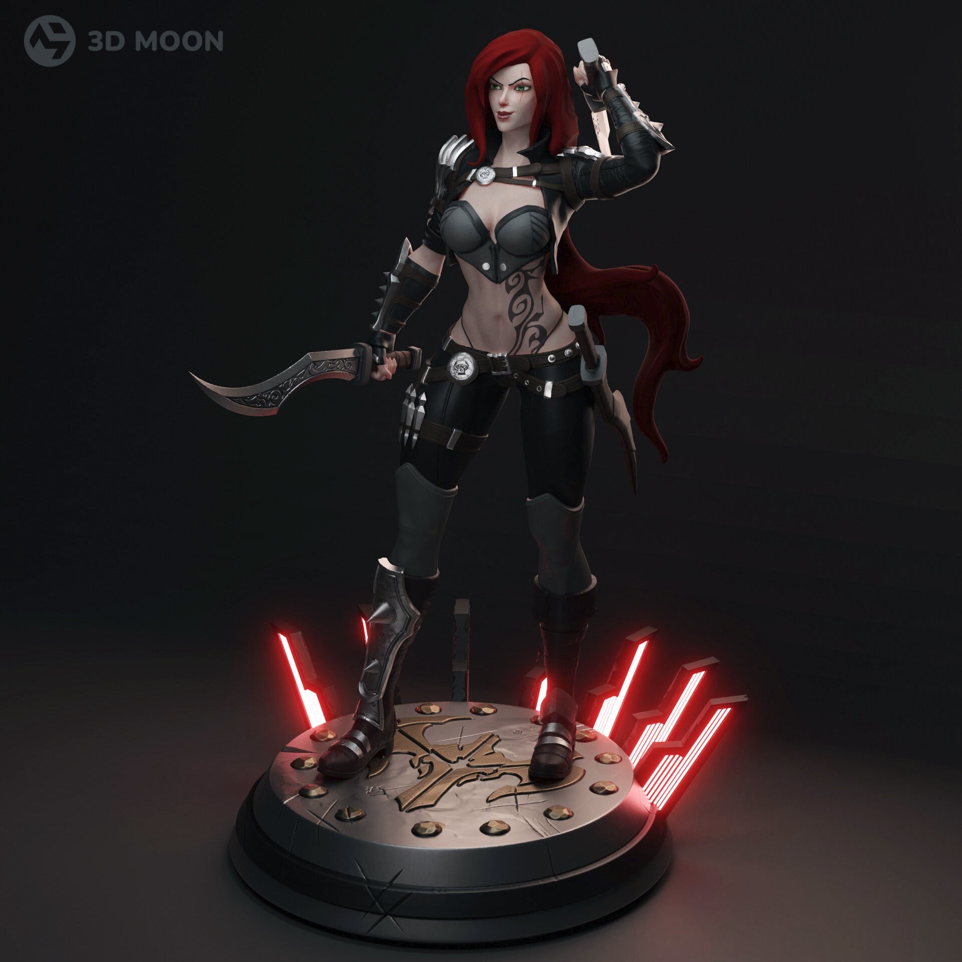 Katarina - 3DMoonn - Dark Forge Arts