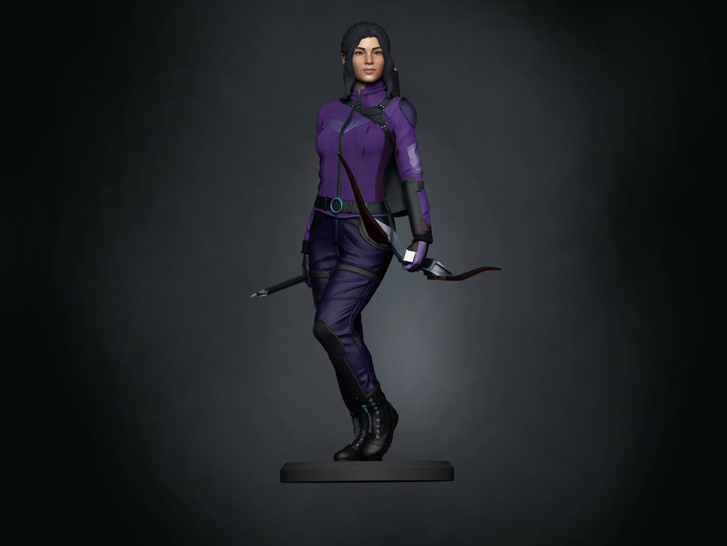 Kate Bishop Hawkeye - Artifex3D - Dark Forge Arts