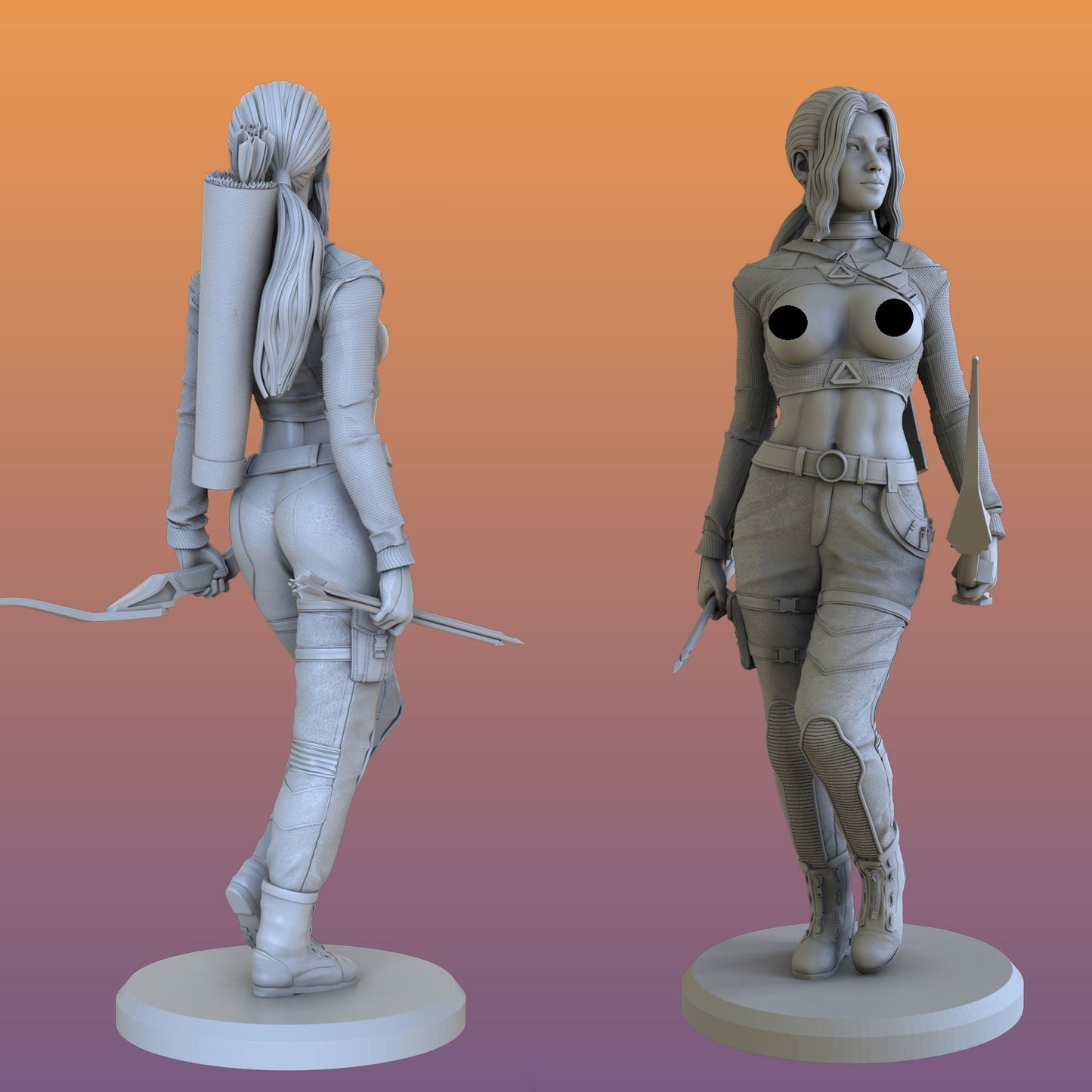Kate Bishop Hawkeye - Artifex3D - Dark Forge Arts