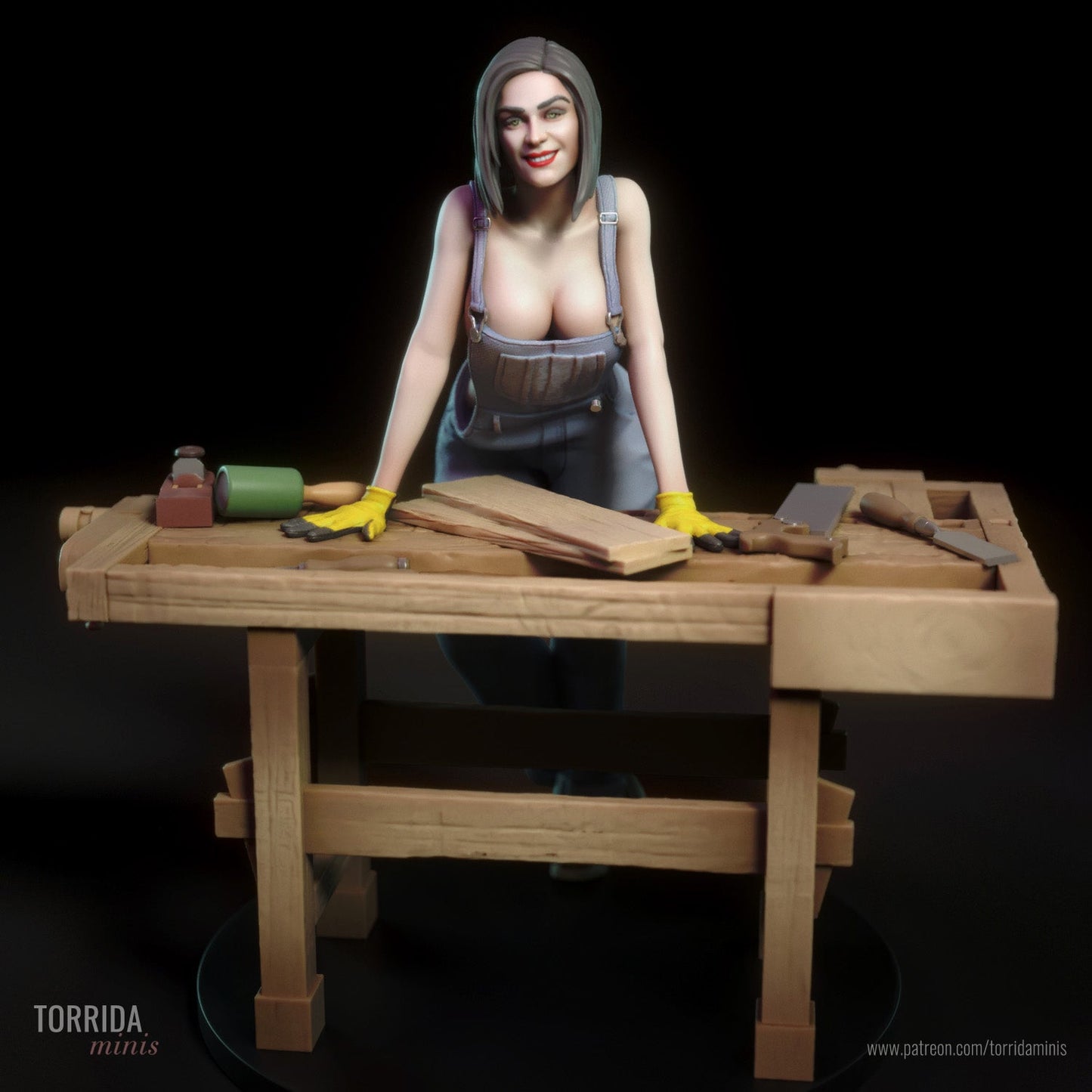 Kate - Torrida Minis - Dark Forge Arts