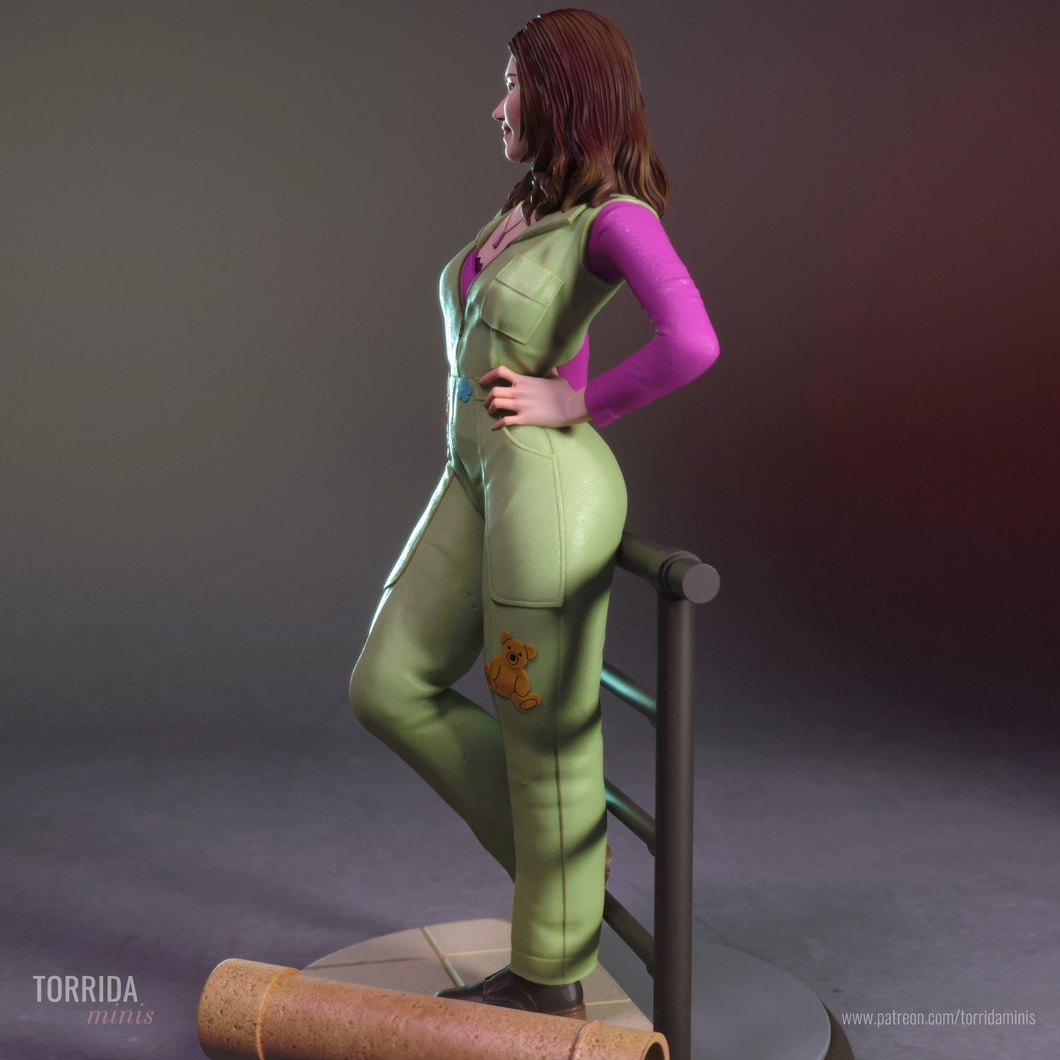 Kaylee - Torrida Minis - Dark Forge Arts