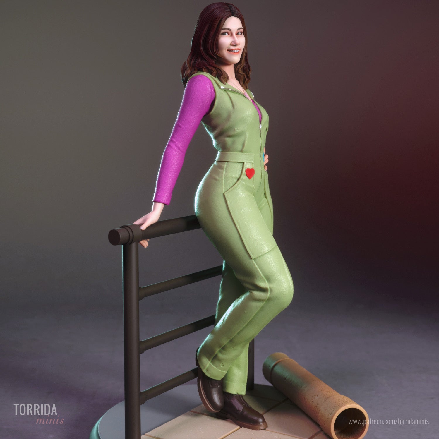 Kaylee - Torrida Minis - Dark Forge Arts