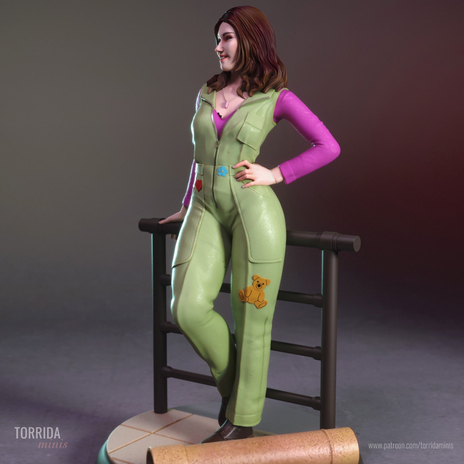 Kaylee - Torrida Minis - Dark Forge Arts