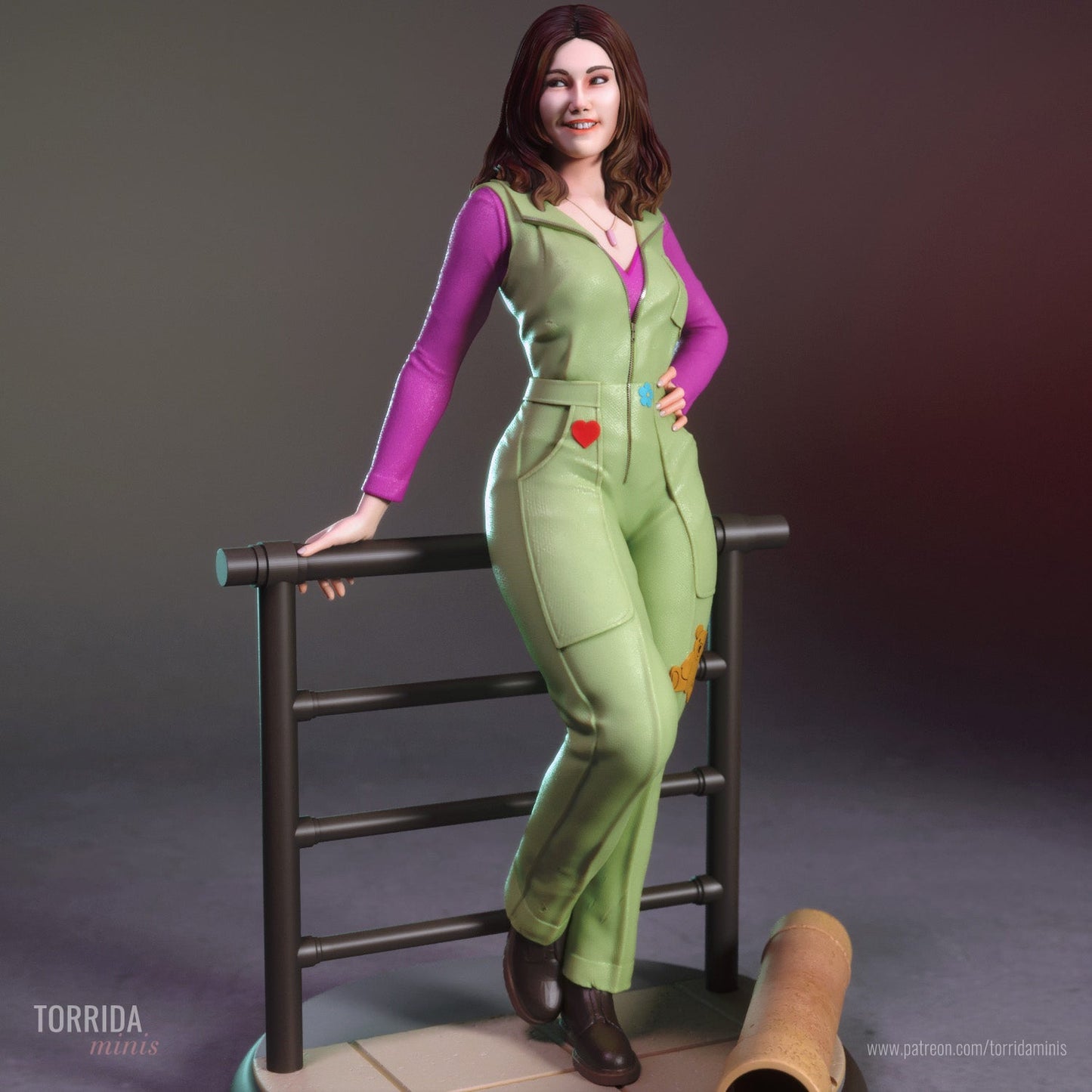 Kaylee - Torrida Minis - Dark Forge Arts