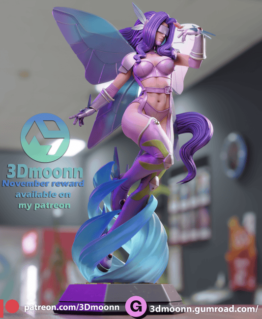 Kazemon - 3DMoonn - Dark Forge Arts