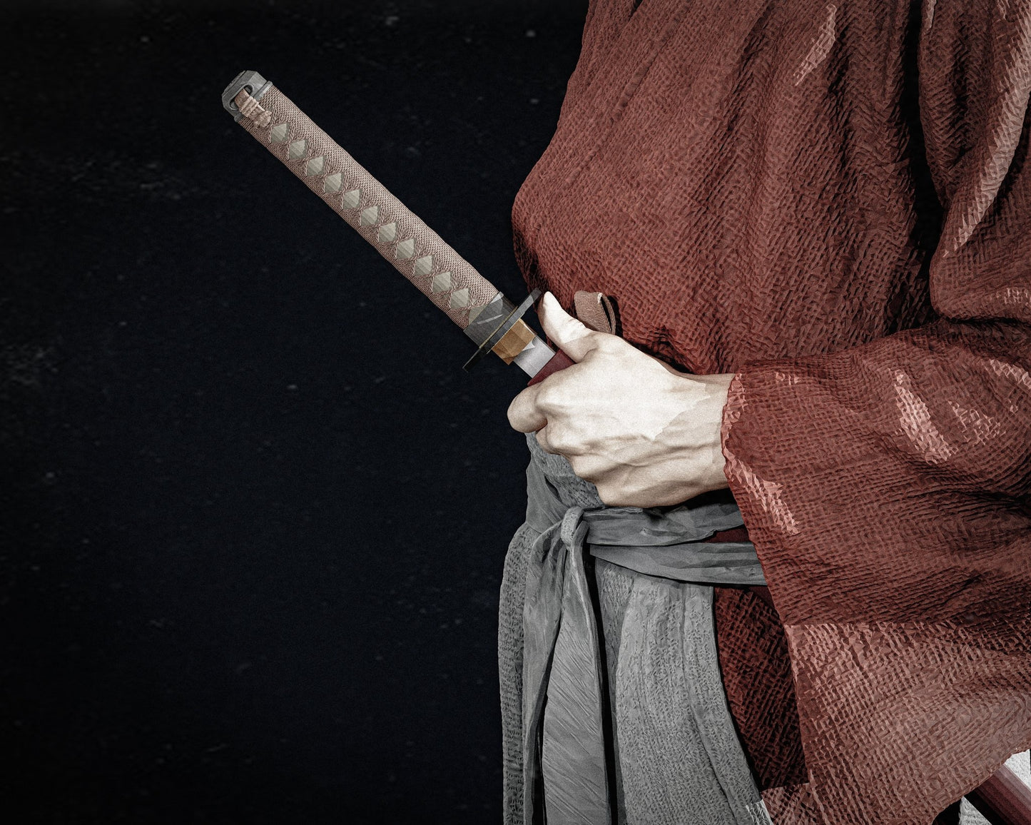 Kenshin Himura - CA 3D Studios - Dark Forge Arts
