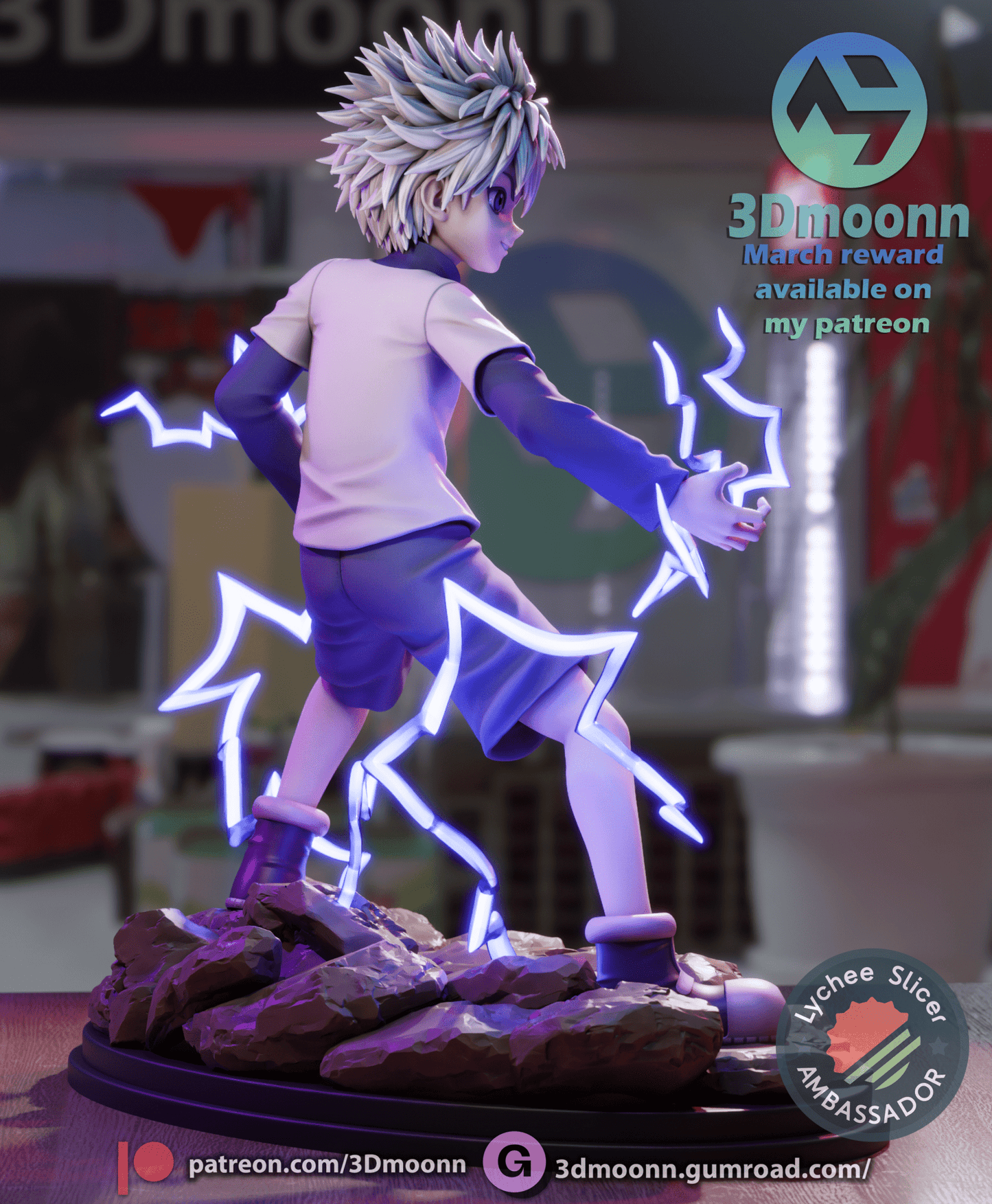 Killua - 3DMoonn - Dark Forge Arts