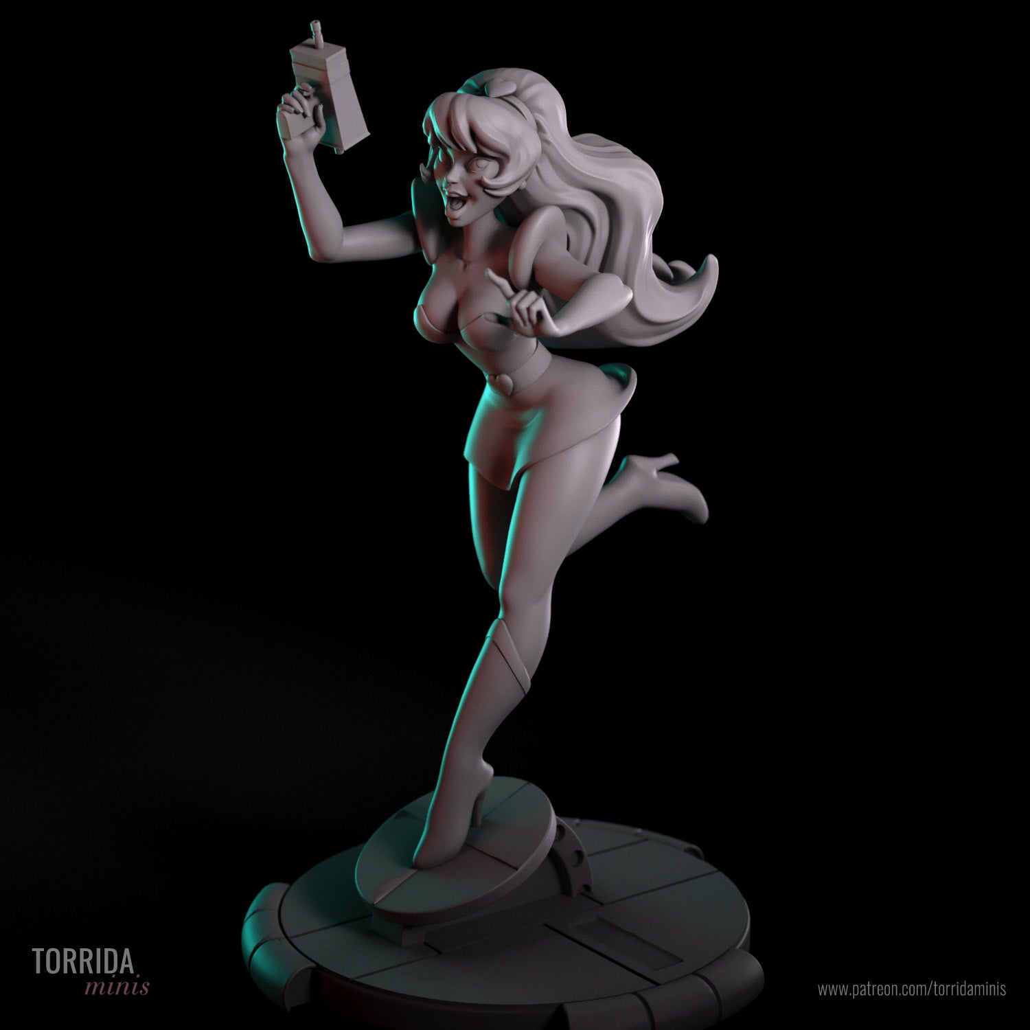 Kimberly - Torrida Minis - Dark Forge Arts