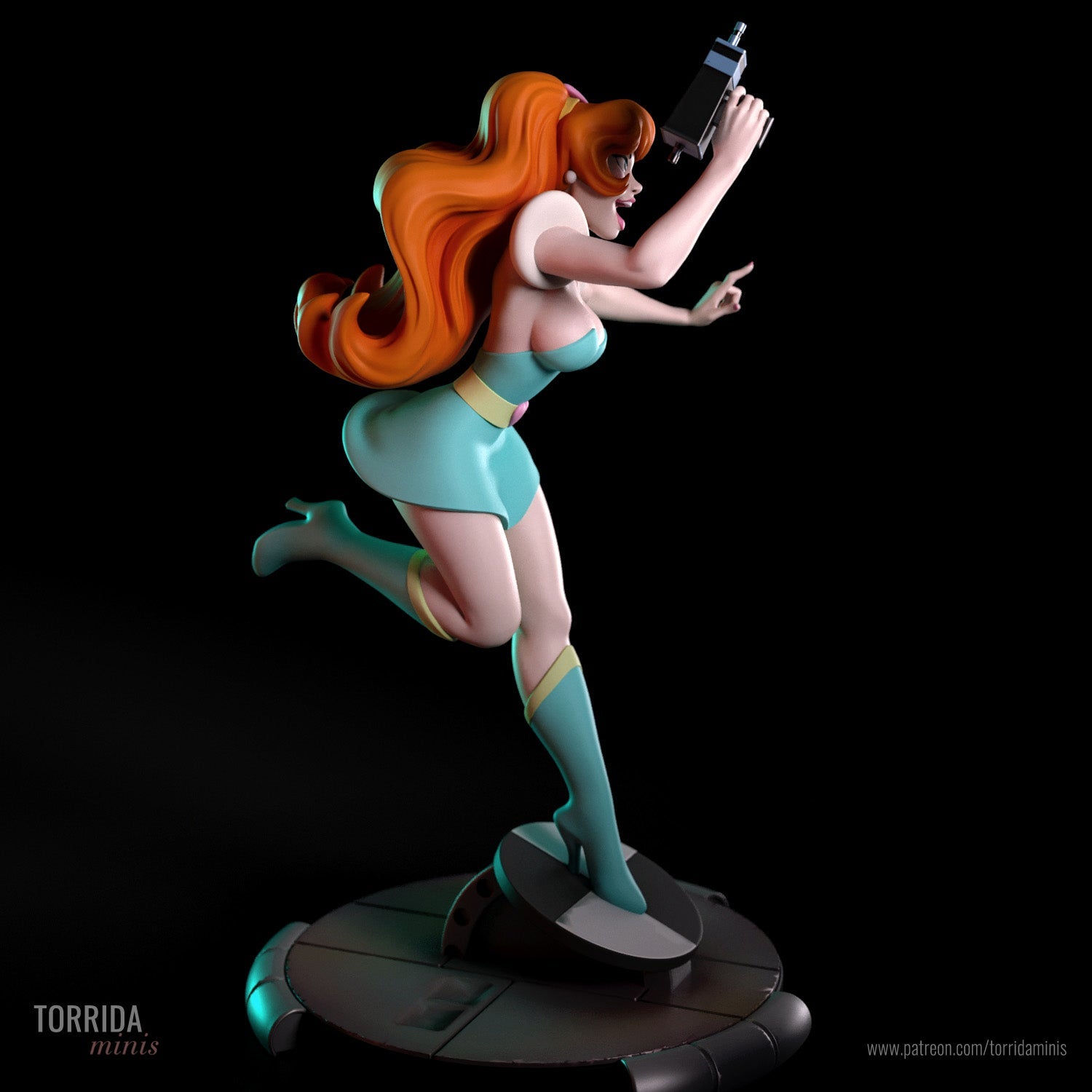 Kimberly - Torrida Minis - Dark Forge Arts