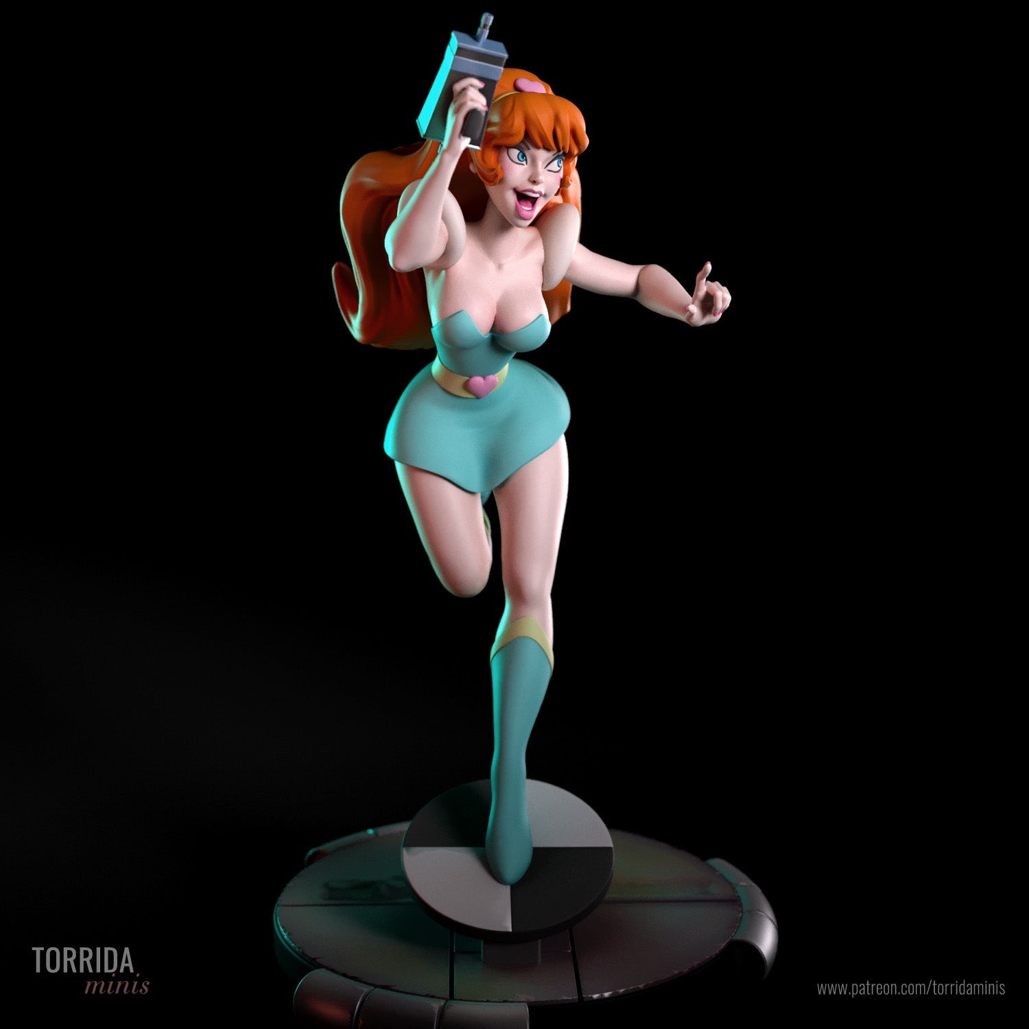 Kimberly - Torrida Minis - Dark Forge Arts