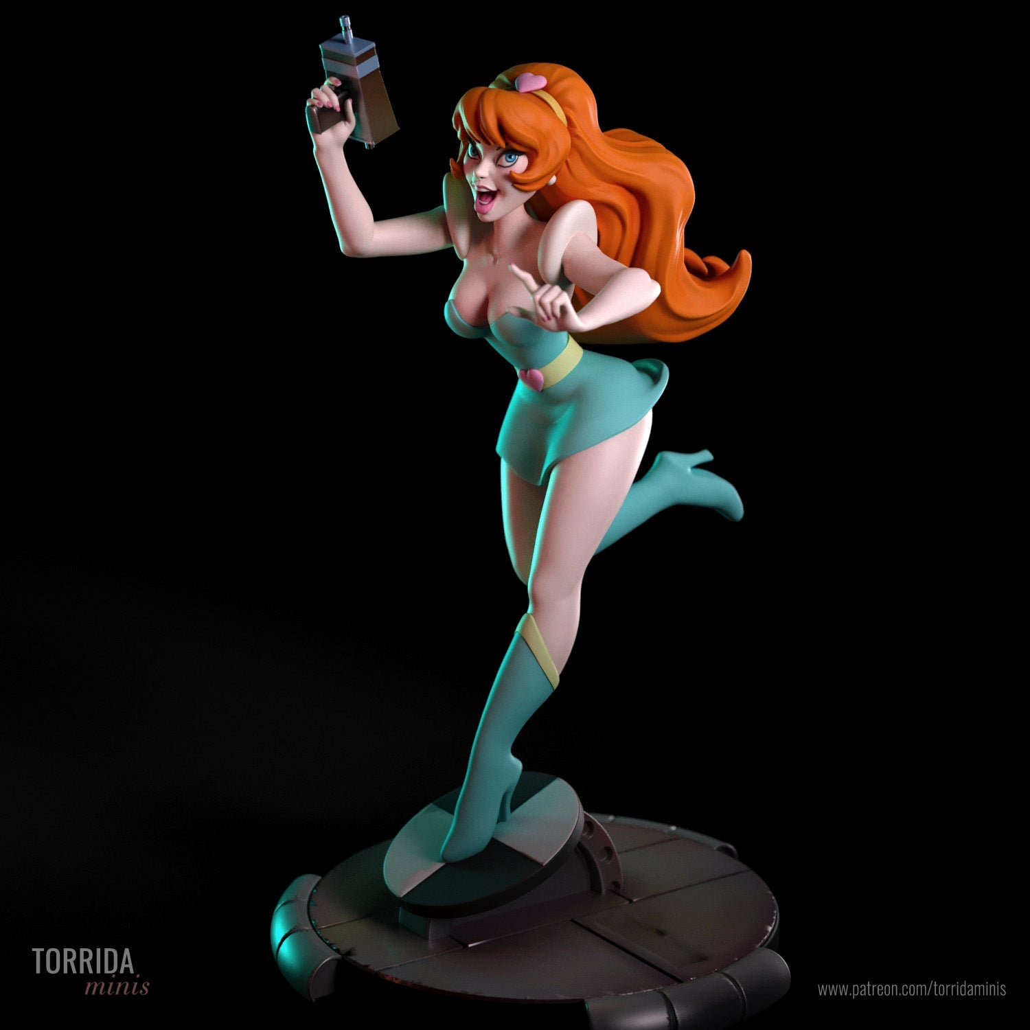 Kimberly - Torrida Minis - Dark Forge Arts