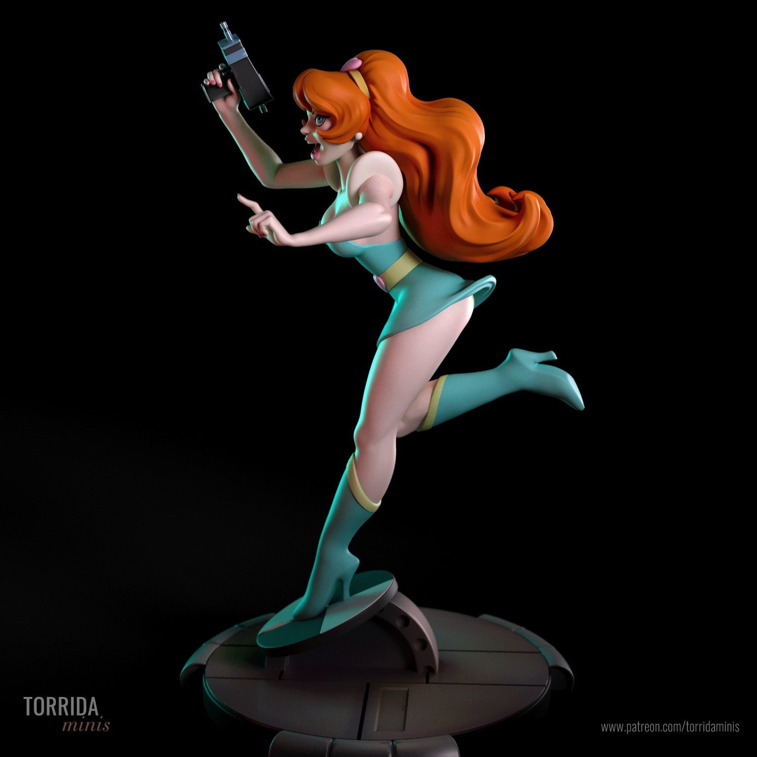 Kimberly - Torrida Minis - Dark Forge Arts