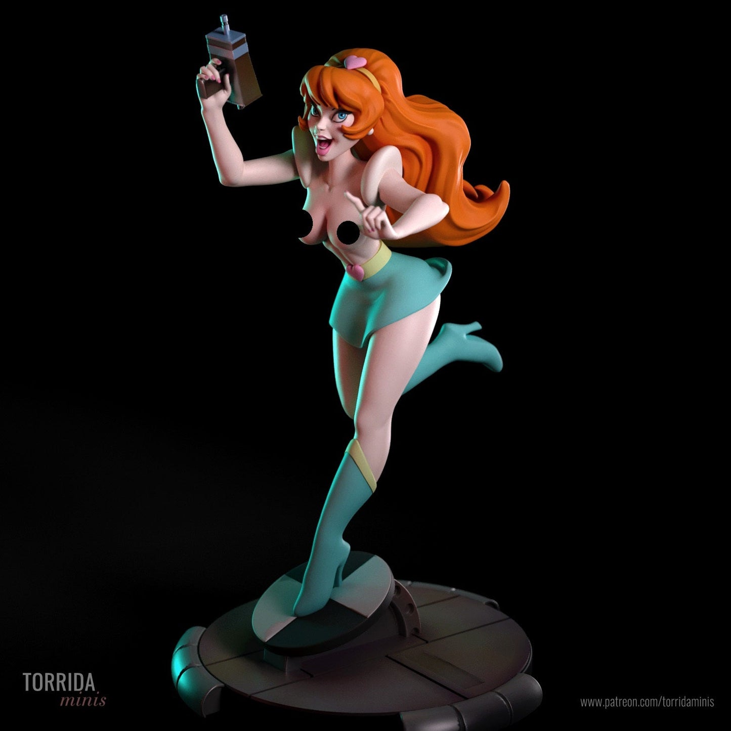 Kimberly - Torrida Minis - Dark Forge Arts