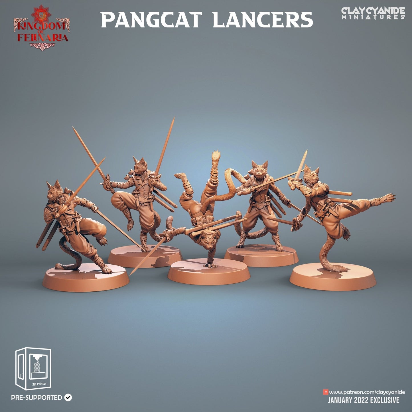 Kingdom of Felinaria - ClayCyanide - Dark Forge Arts