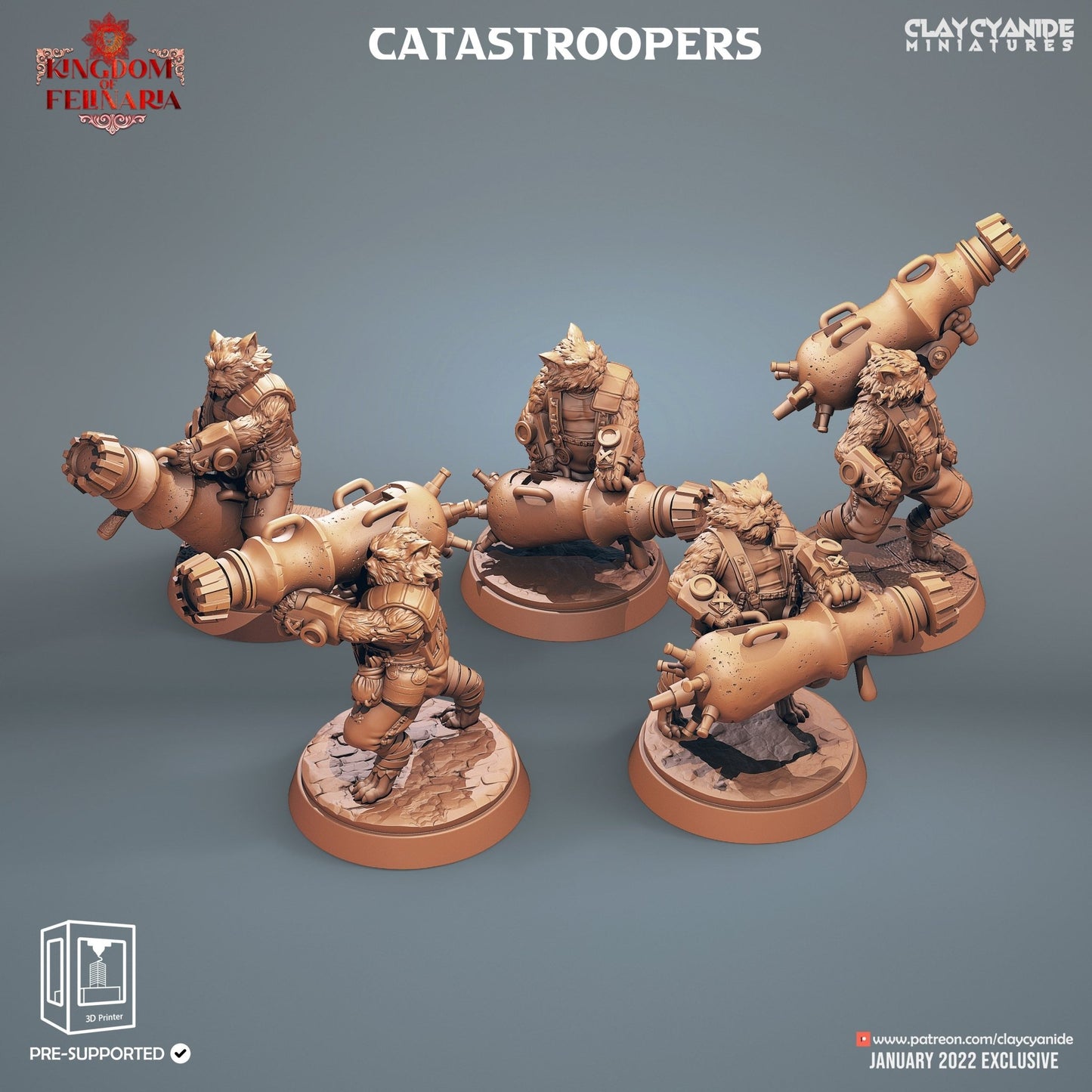 Kingdom of Felinaria - ClayCyanide - Dark Forge Arts