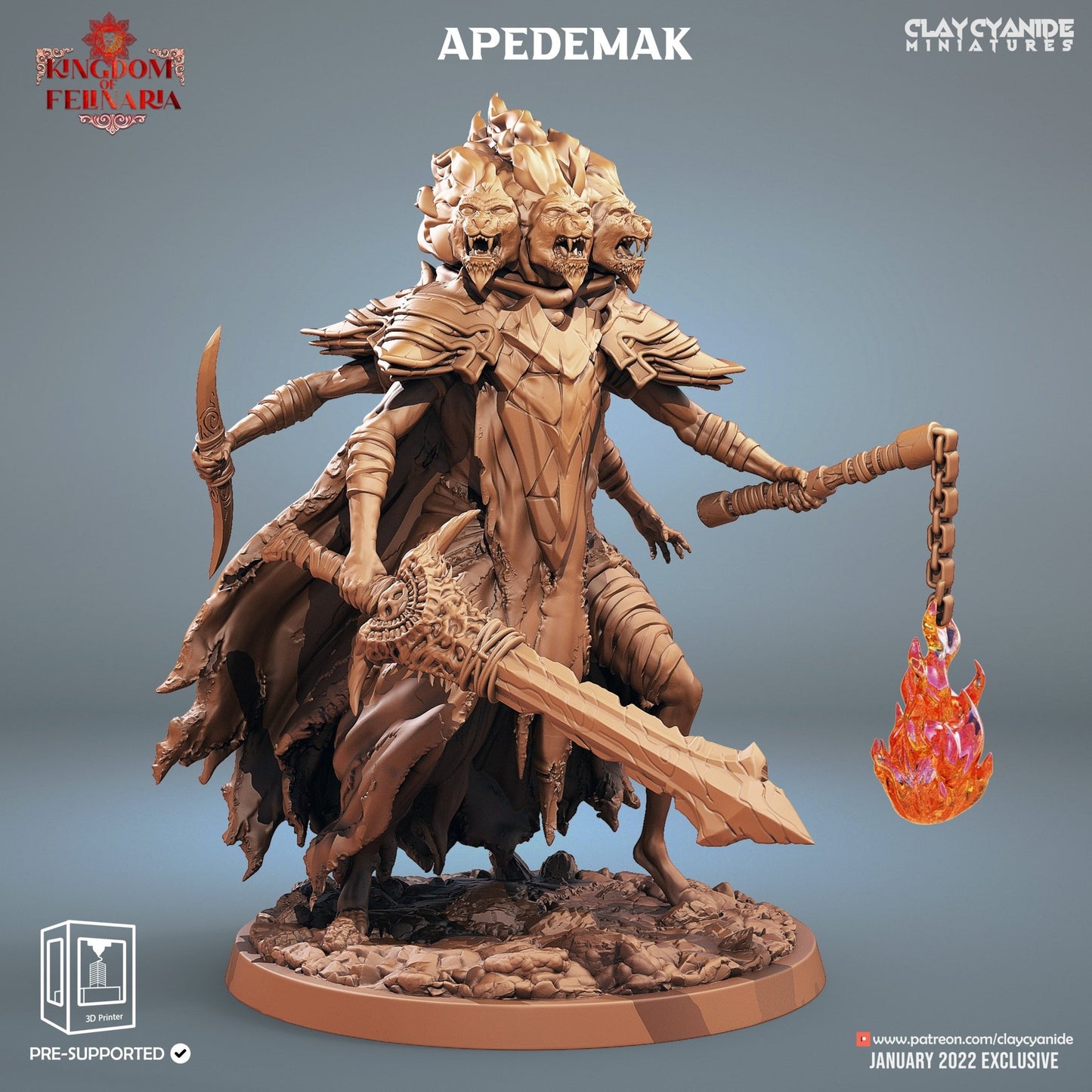 Kingdom of Felinaria - ClayCyanide - Dark Forge Arts