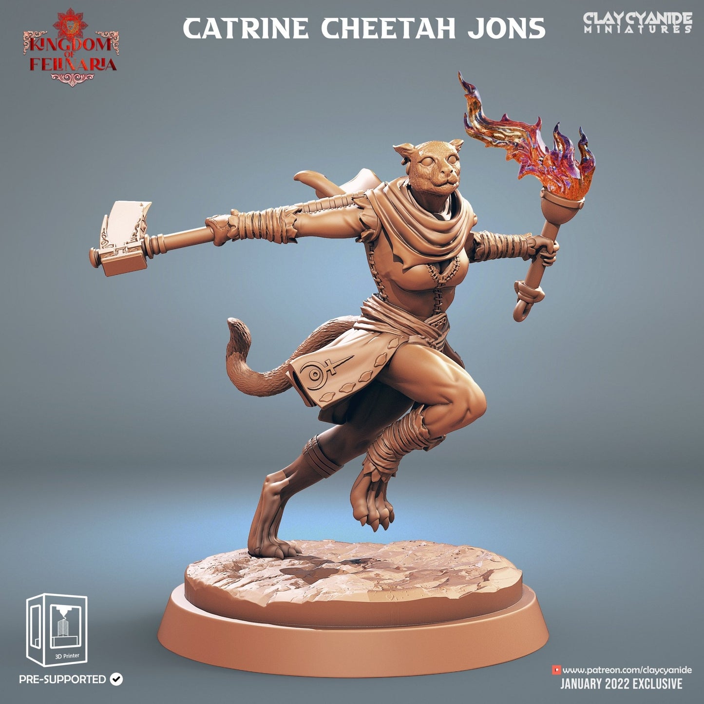 Kingdom of Felinaria - ClayCyanide - Dark Forge Arts