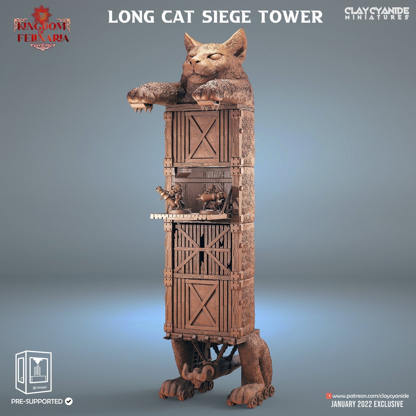 Kingdom of Felinaria - ClayCyanide - Dark Forge Arts