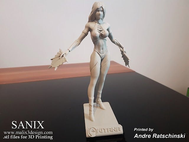 Kitana - Sanix3D - Dark Forge Arts