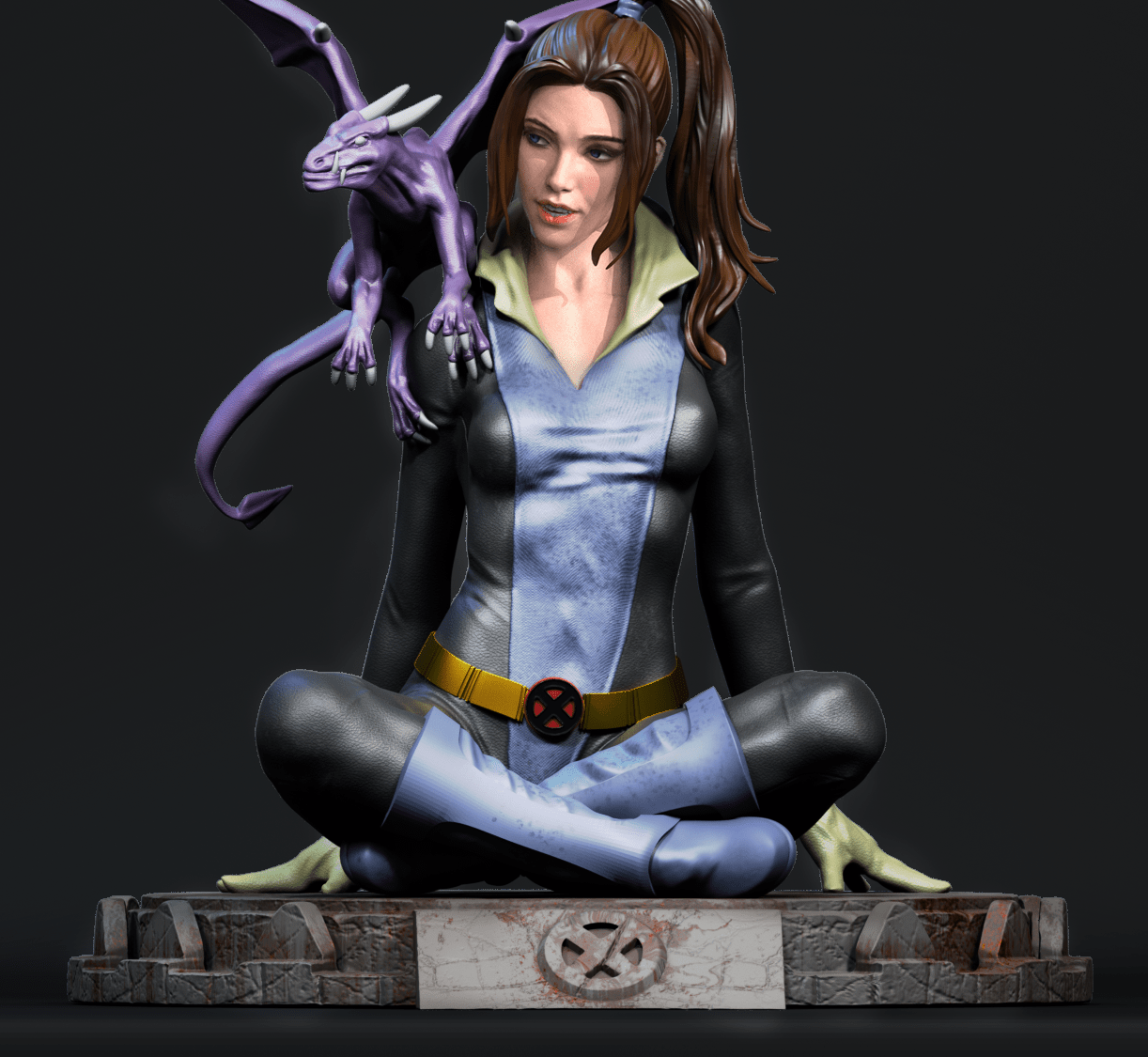 Kitty Pryde - CA 3D Studios - Dark Forge Arts