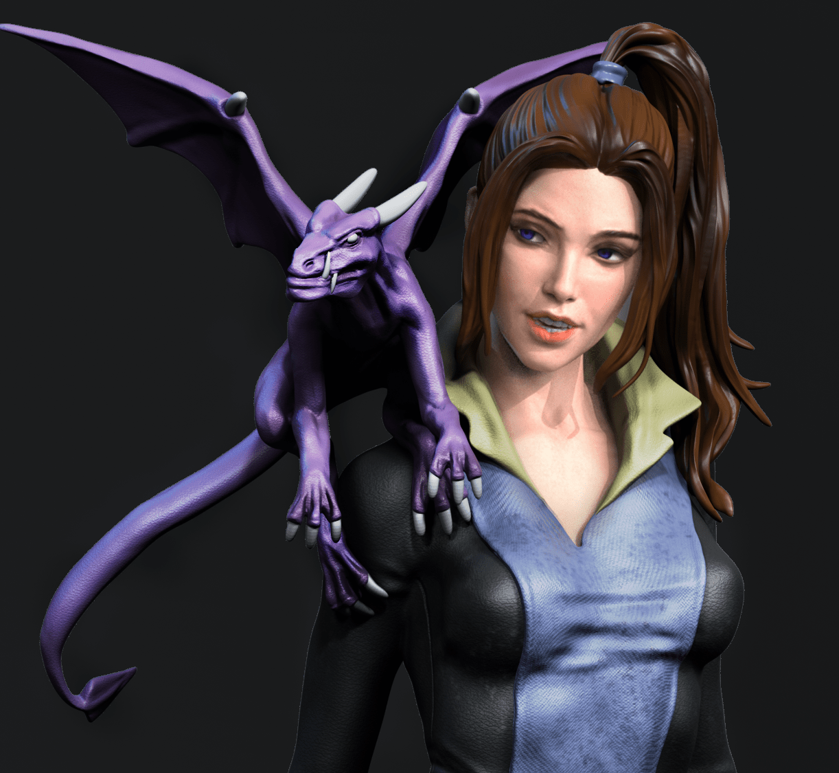 Kitty Pryde - CA 3D Studios - Dark Forge Arts