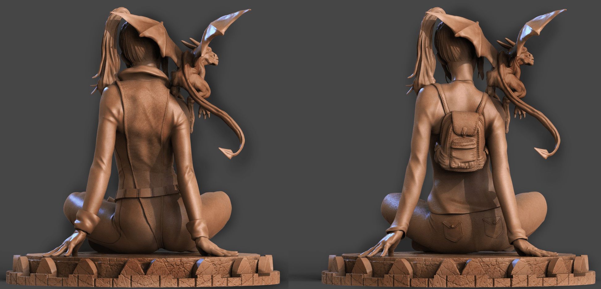 Kitty Pryde - CA 3D Studios - Dark Forge Arts