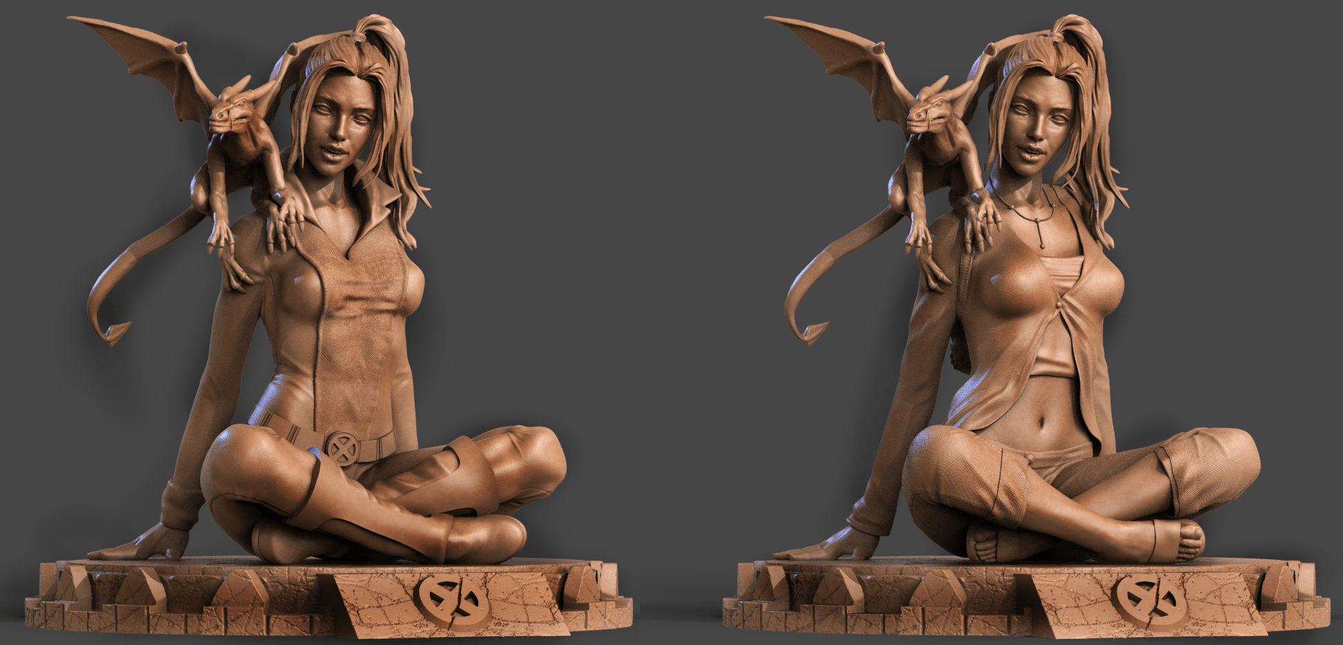 Kitty Pryde - CA 3D Studios - Dark Forge Arts