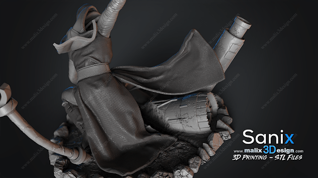 Kylo Ren - Sanix3D - Dark Forge Arts