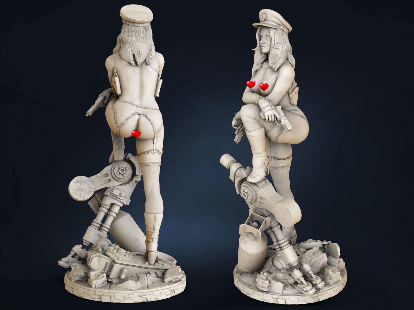 Lady Blackhawk - Artifex3D - Dark Forge Arts