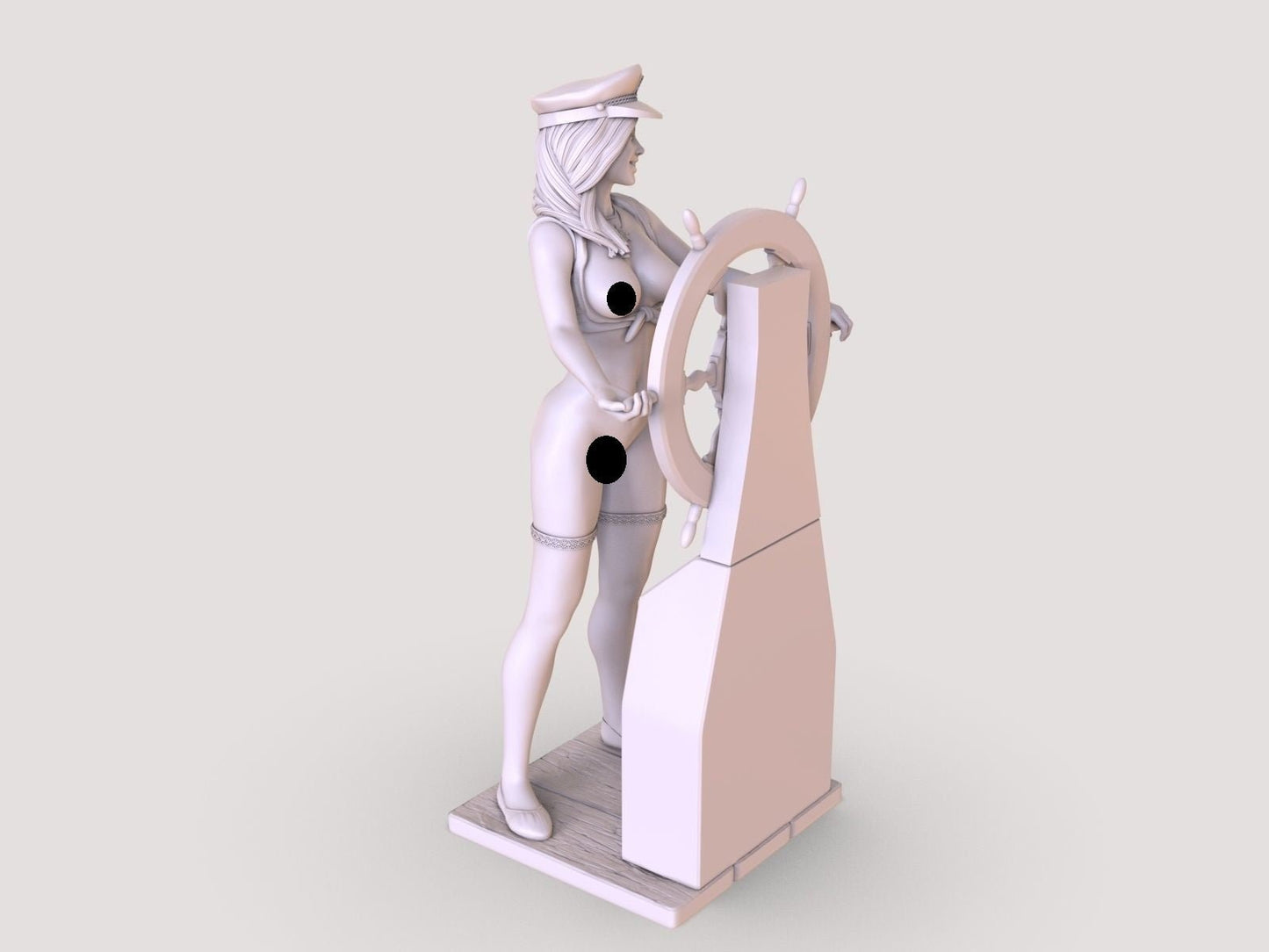 Lady Captain - Artifex3D - Dark Forge Arts