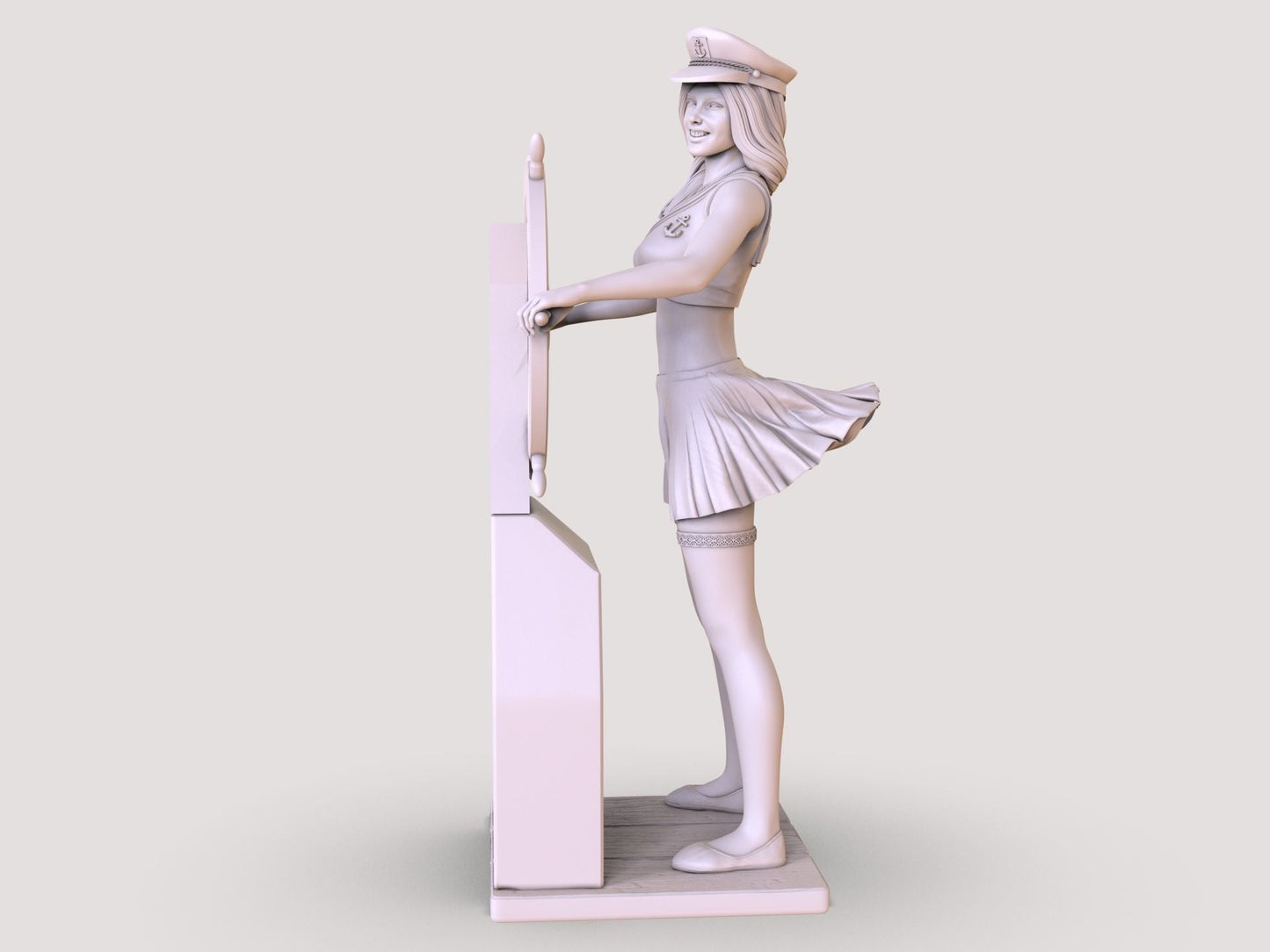 Lady Captain - Artifex3D - Dark Forge Arts