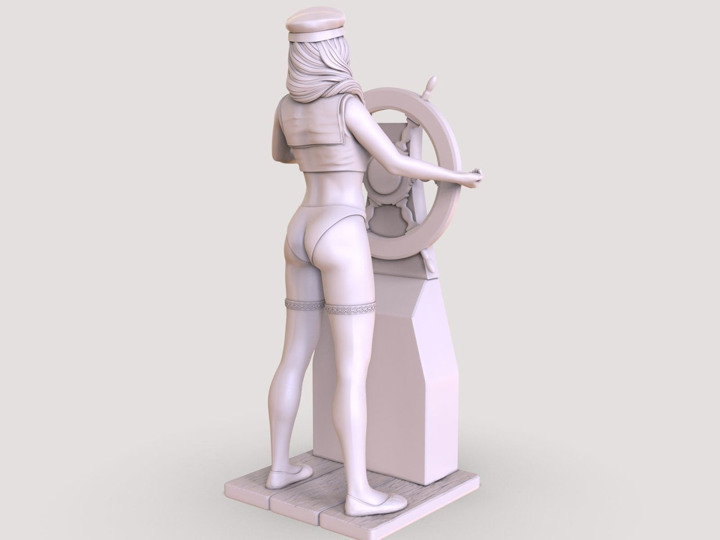 Lady Captain - Artifex3D - Dark Forge Arts